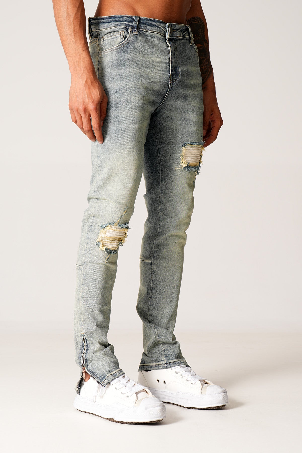 ZIPPED JEAN LL46-3