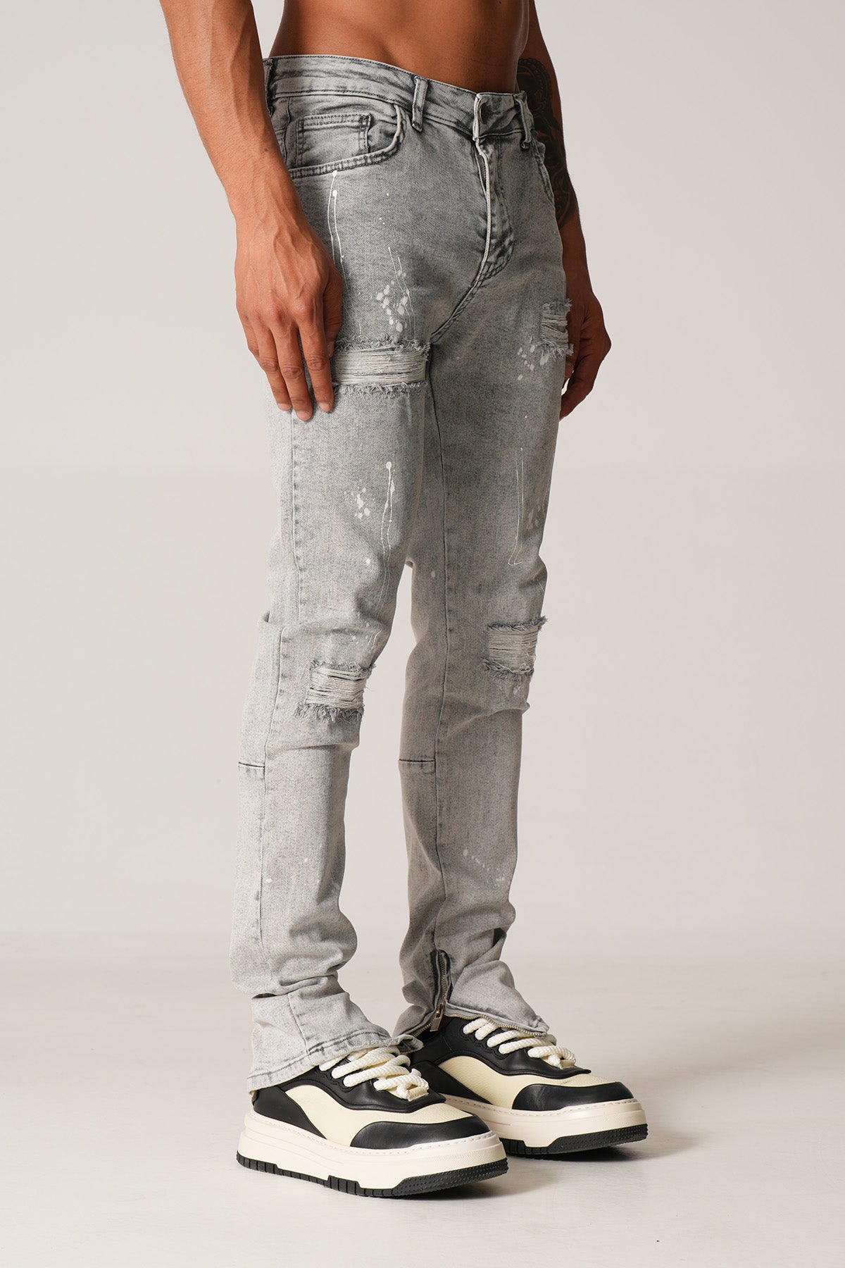 ZIPPED JEAN LL2000353