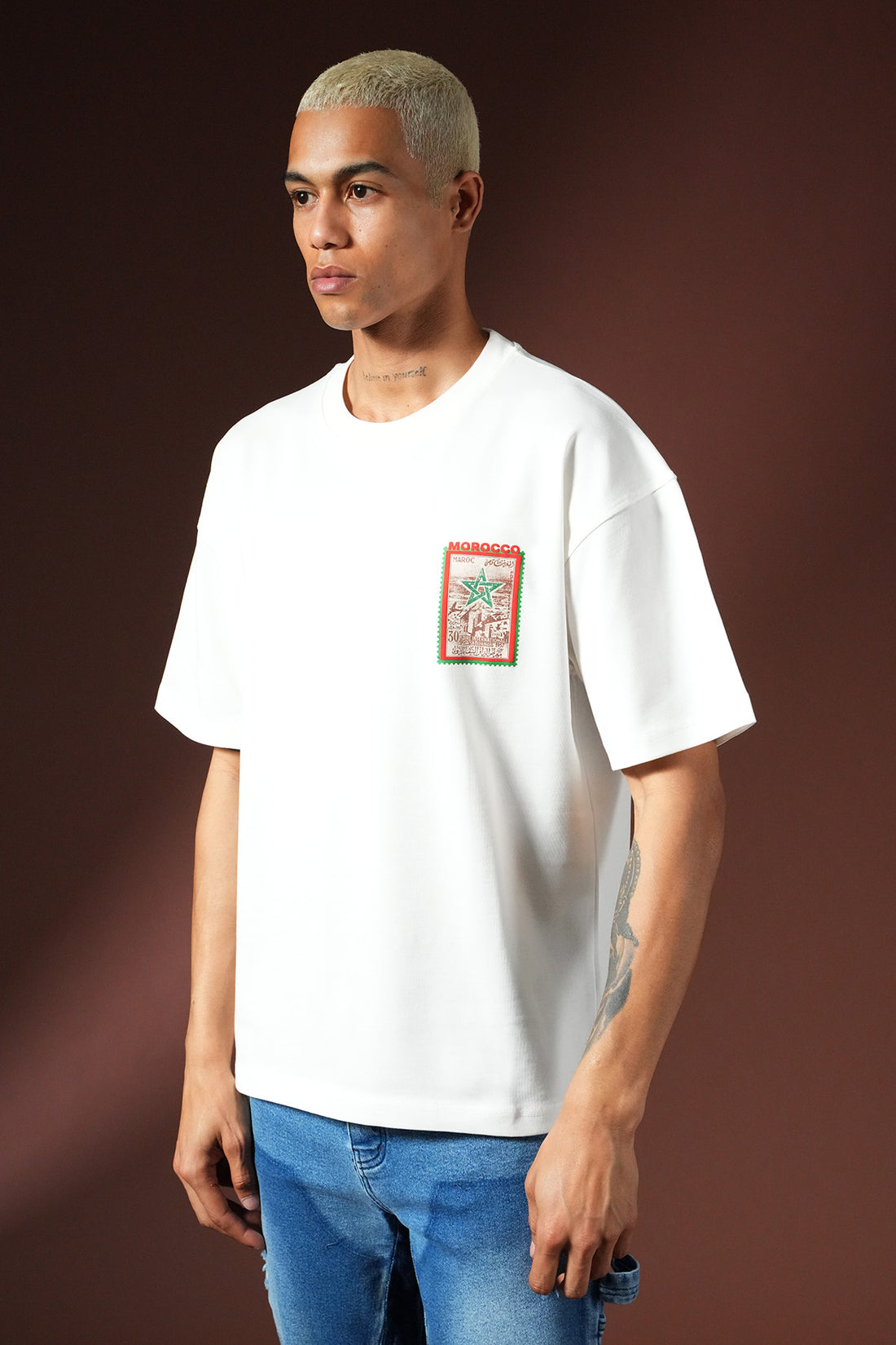 Übergroßes T-Shirt OM-023