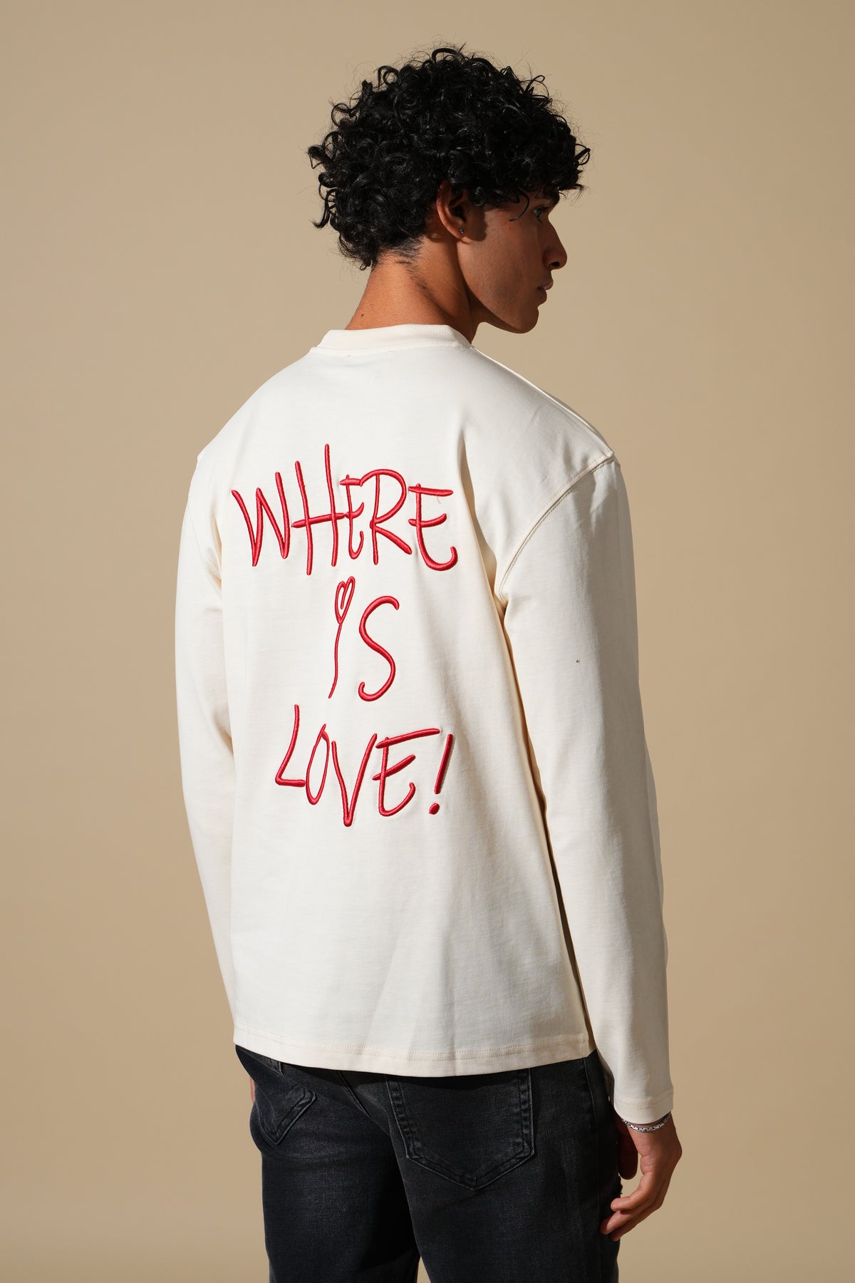 Where Is Love long-sleeve T-shirt IPF 133