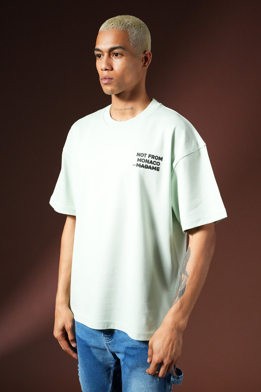 Übergroßes T-Shirt OM-020