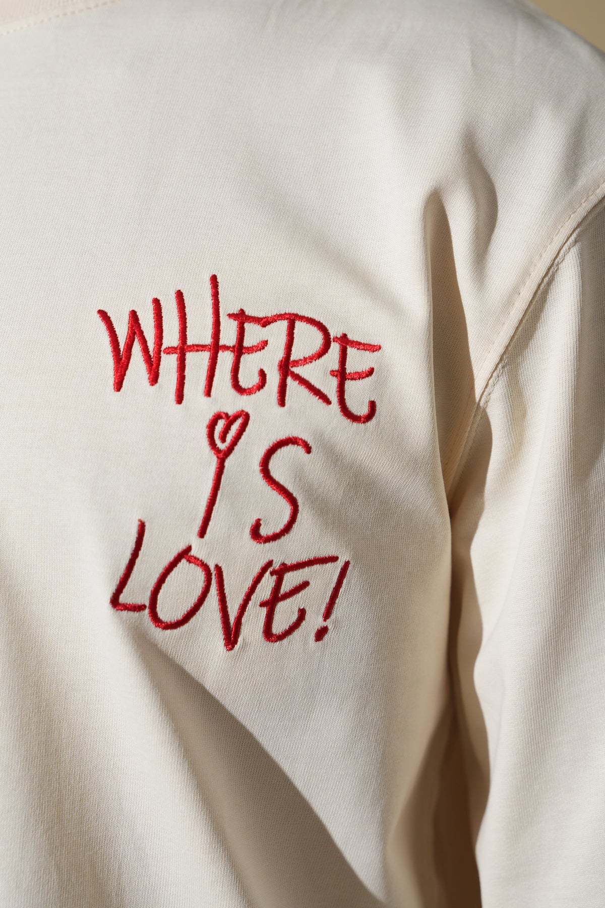 Where Is Love long-sleeve T-shirt IPF 133