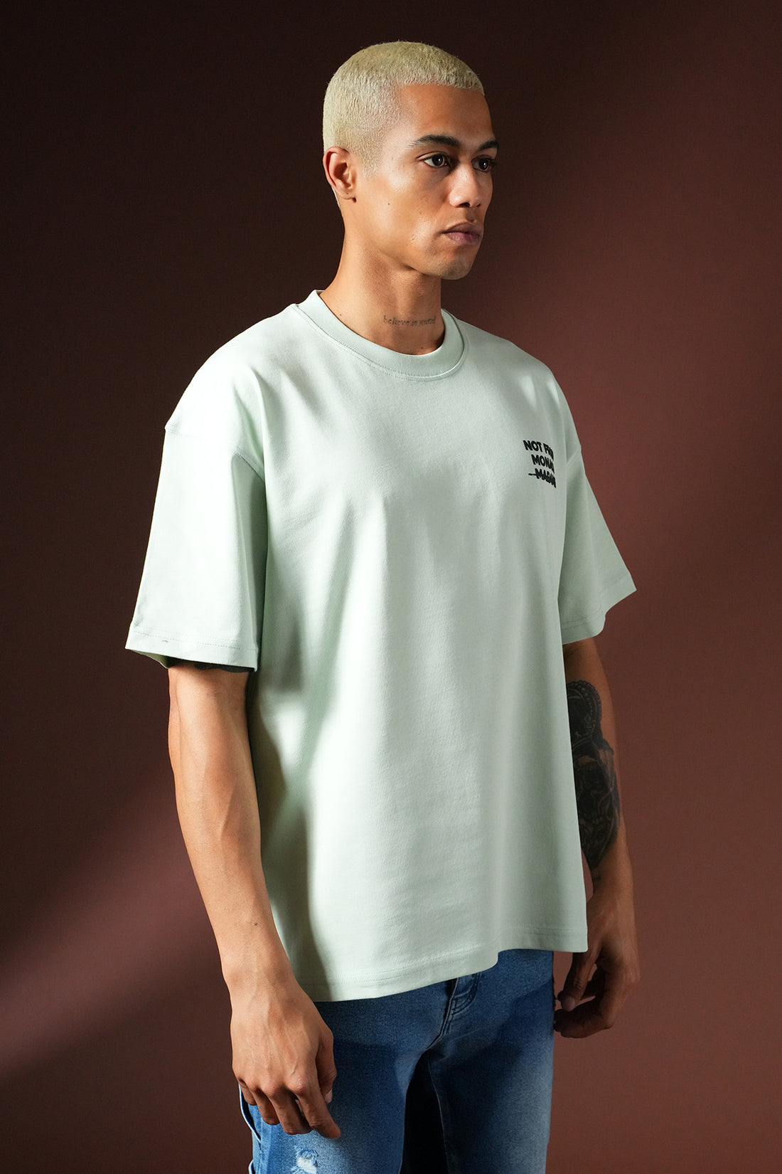 Übergroßes T-Shirt OM-020