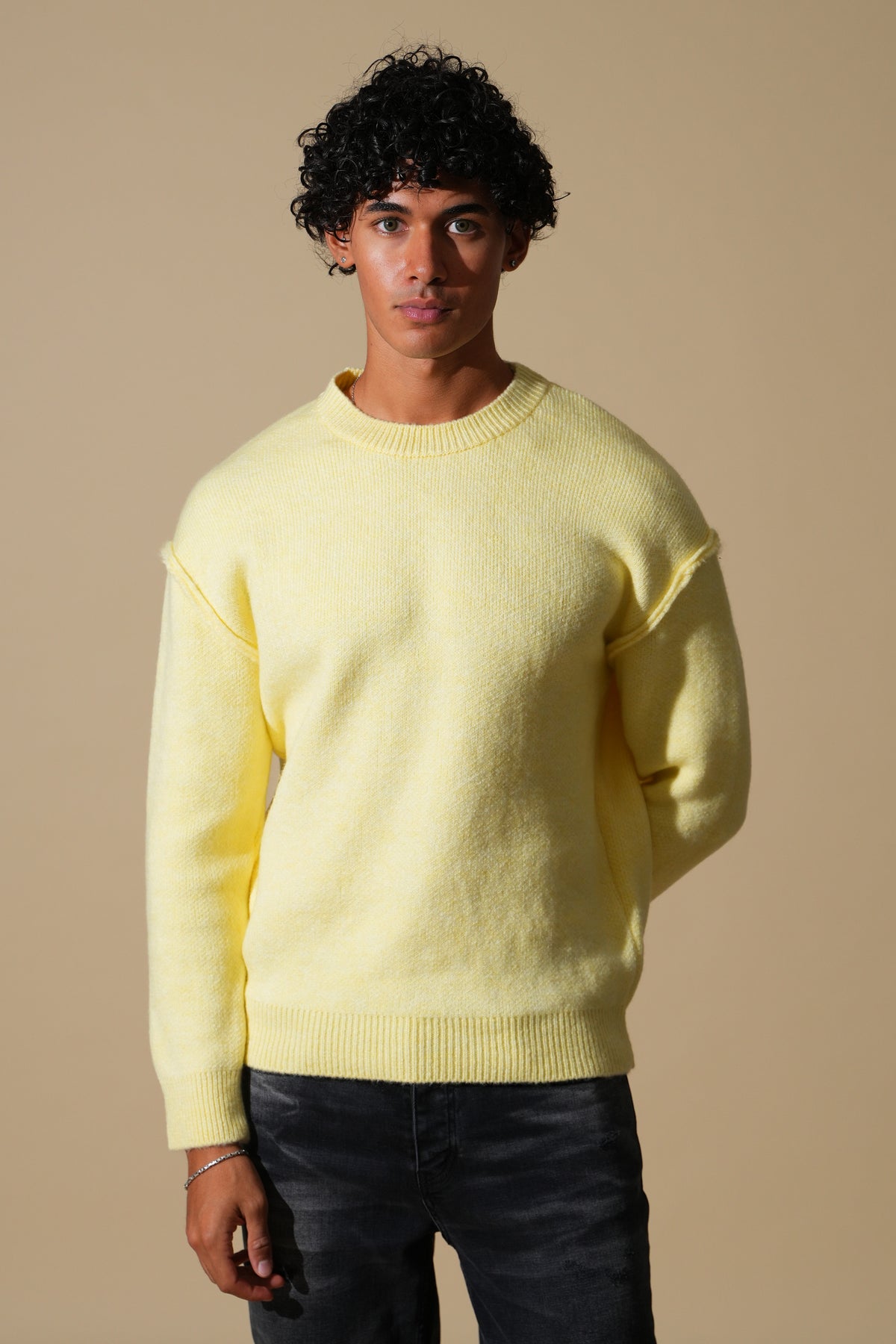 Pullover mit sichtbaren Nähten GL 2711