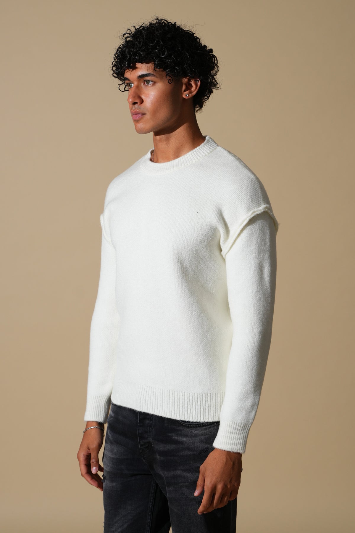 Pullover mit sichtbaren Nähten GL 2711