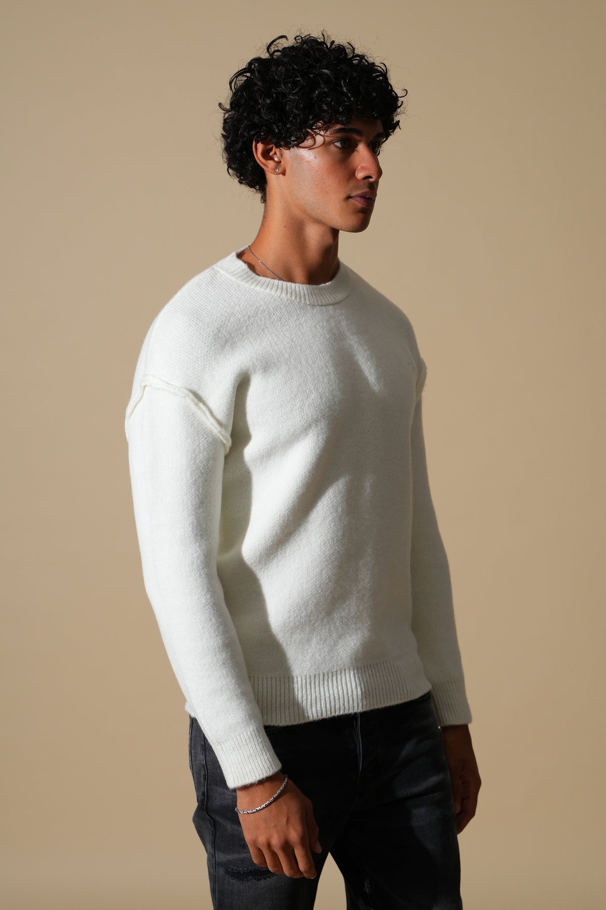 Pullover mit sichtbaren Nähten GL 2711