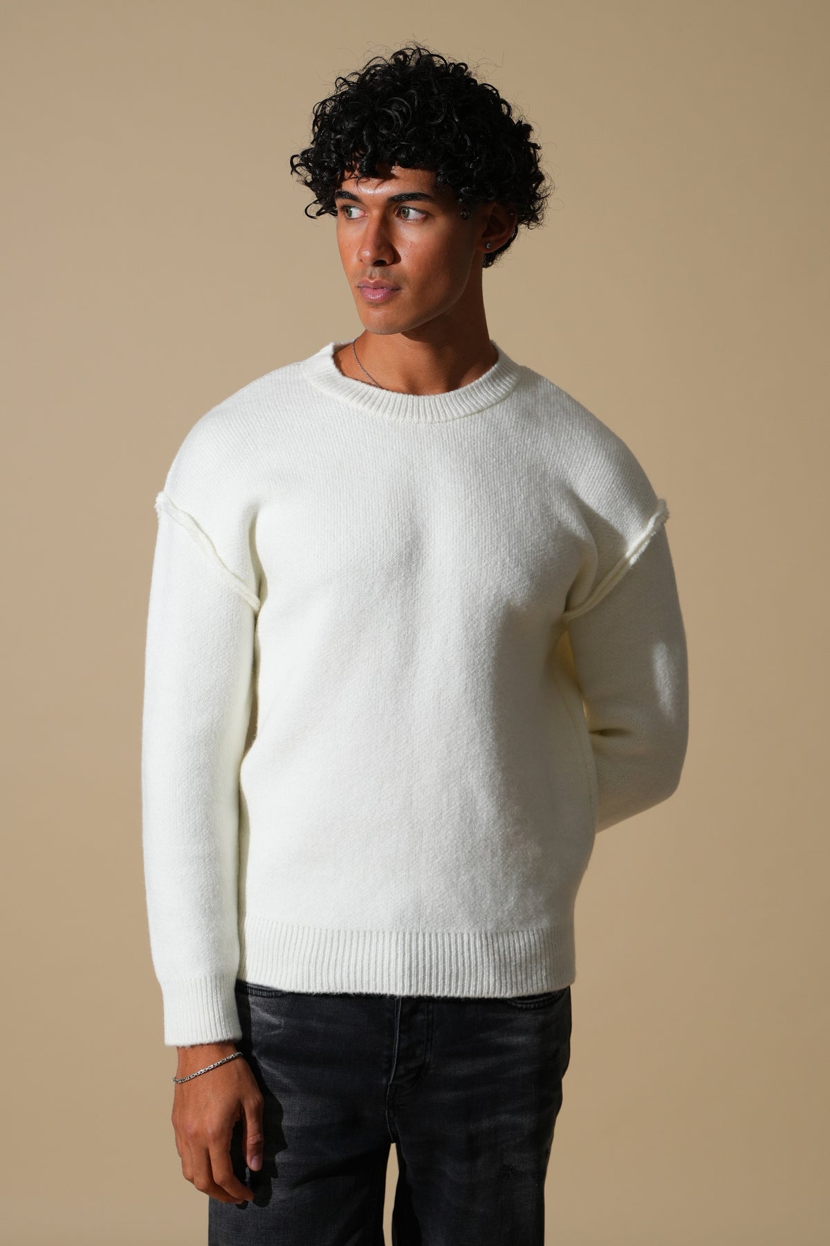 Pullover mit sichtbaren Nähten GL 2711