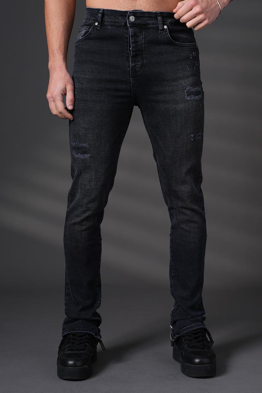 JEAN ZIPPED FIT F0025
