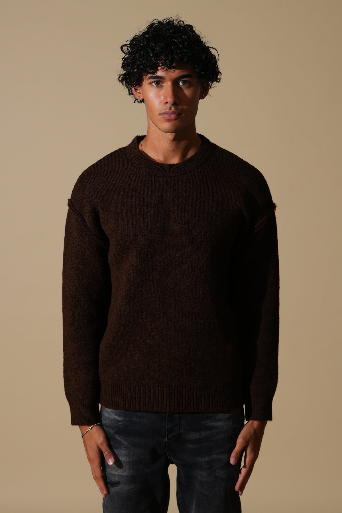 Pullover mit sichtbaren Nähten GL 2711