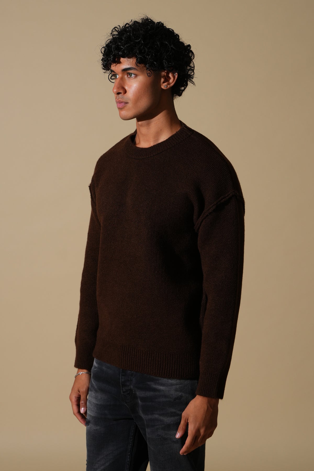 Pullover mit sichtbaren Nähten GL 2711