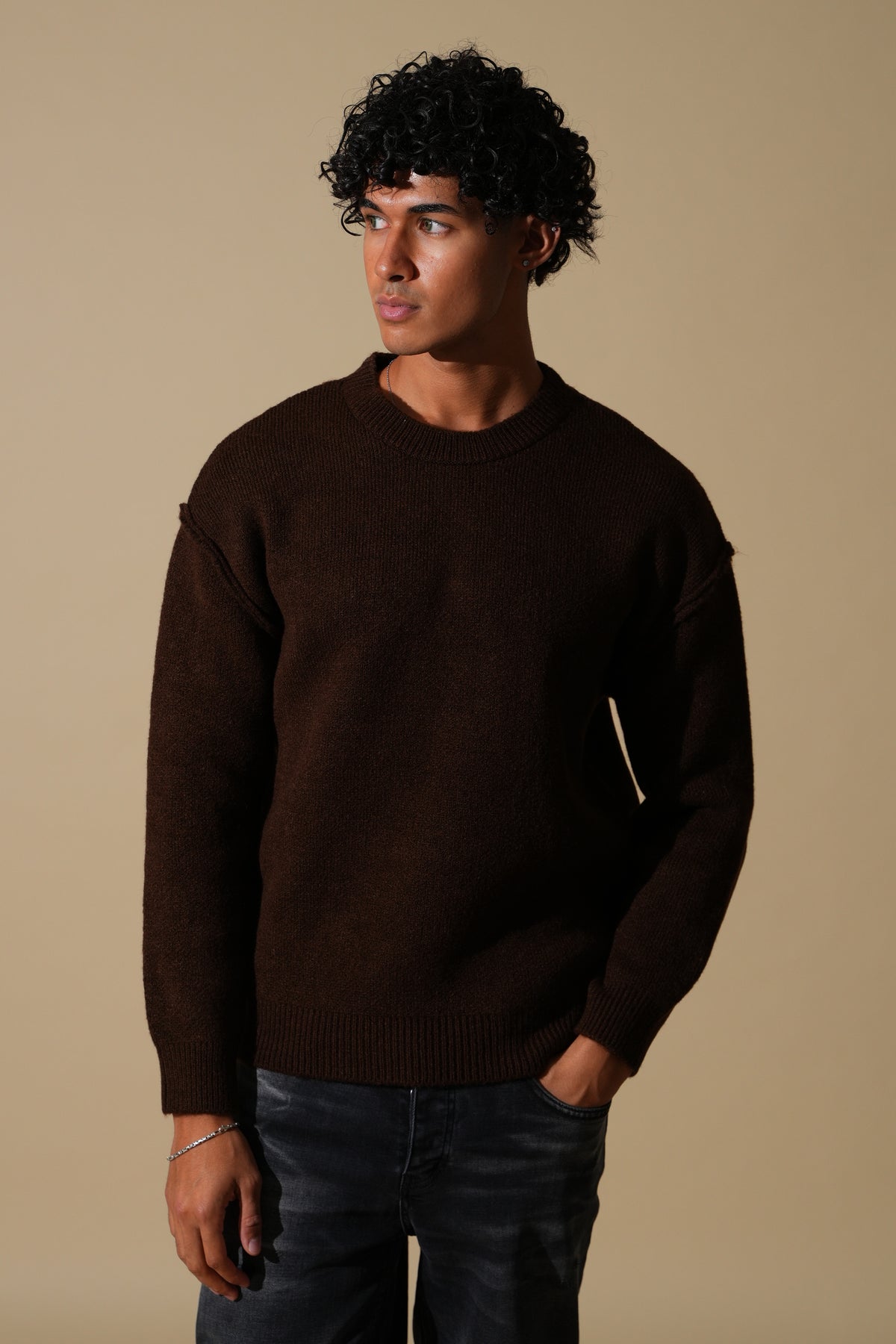 Pullover mit sichtbaren Nähten GL 2711