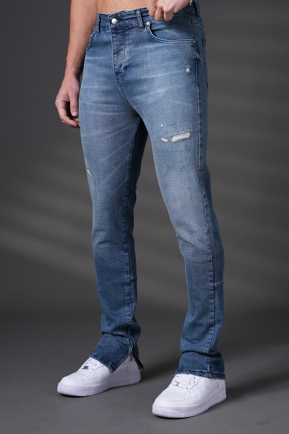 JEAN ZIPPED FIT F0018