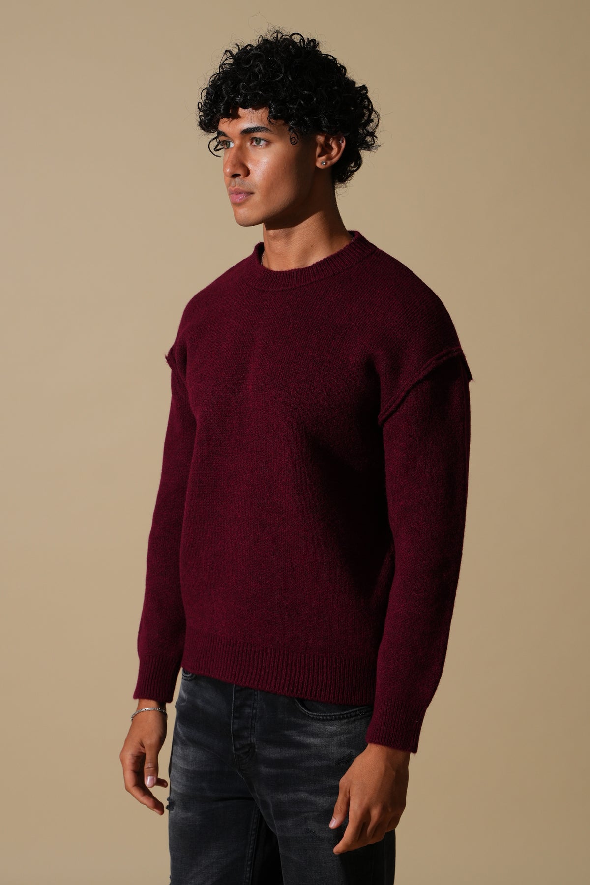 Pullover mit sichtbaren Nähten GL 2711