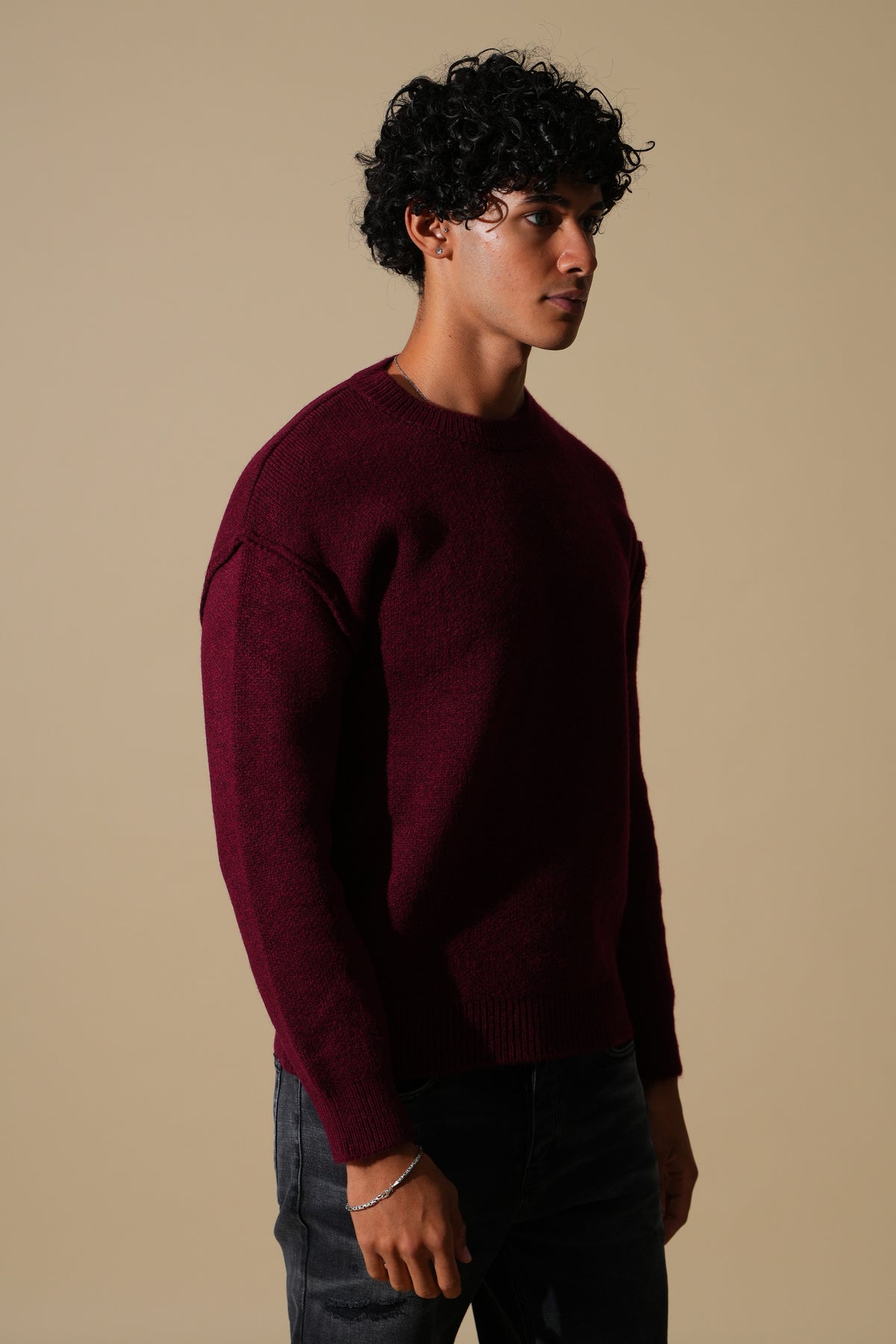 Pullover mit sichtbaren Nähten GL 2711
