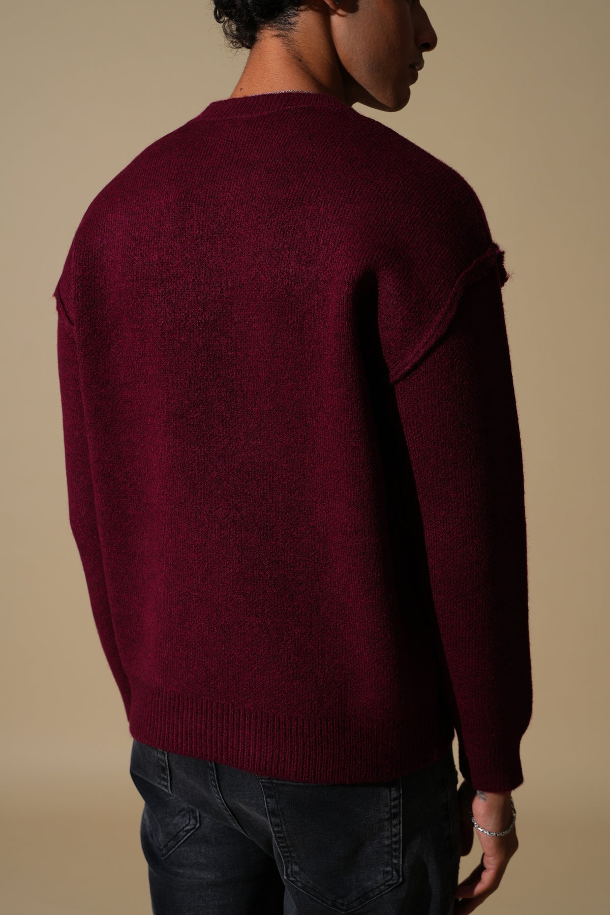 Pullover mit sichtbaren Nähten GL 2711