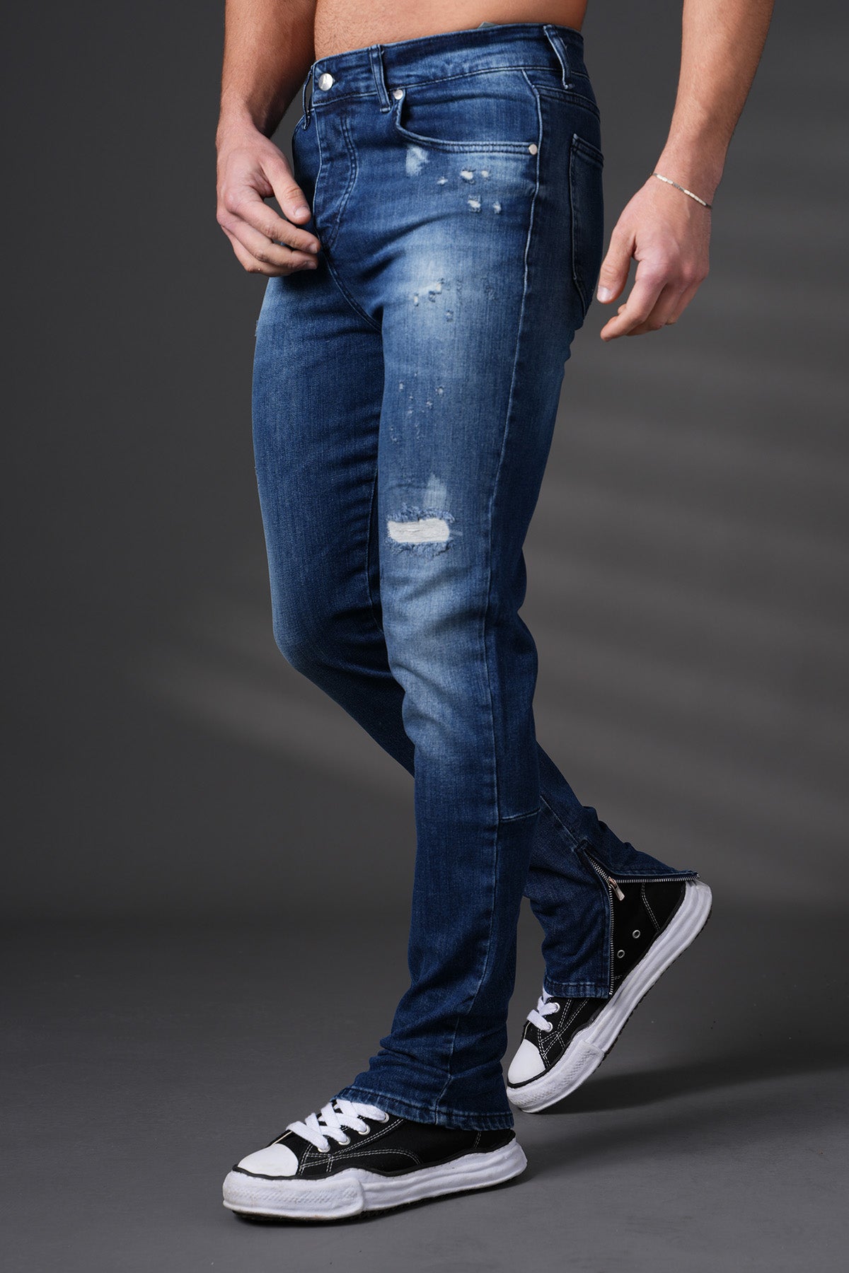 JEAN ZIPPED FIT F0020