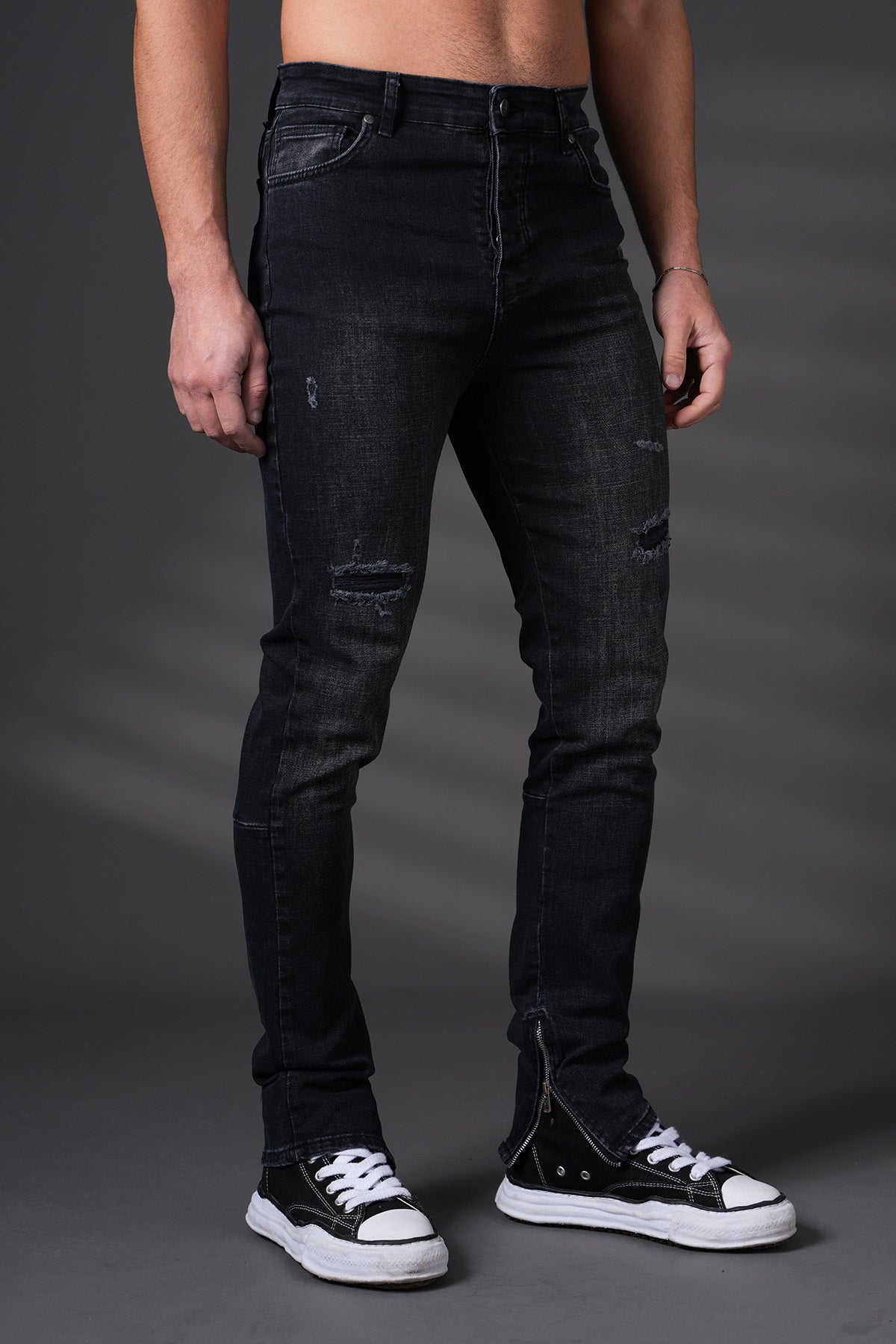 JEAN ZIPPED FIT F0022