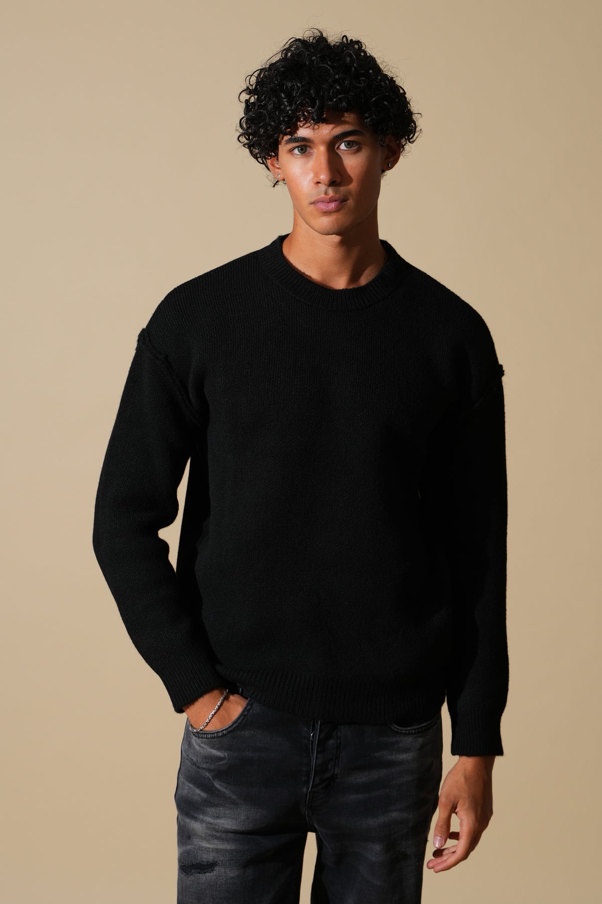 Pullover mit sichtbaren Nähten GL 2711
