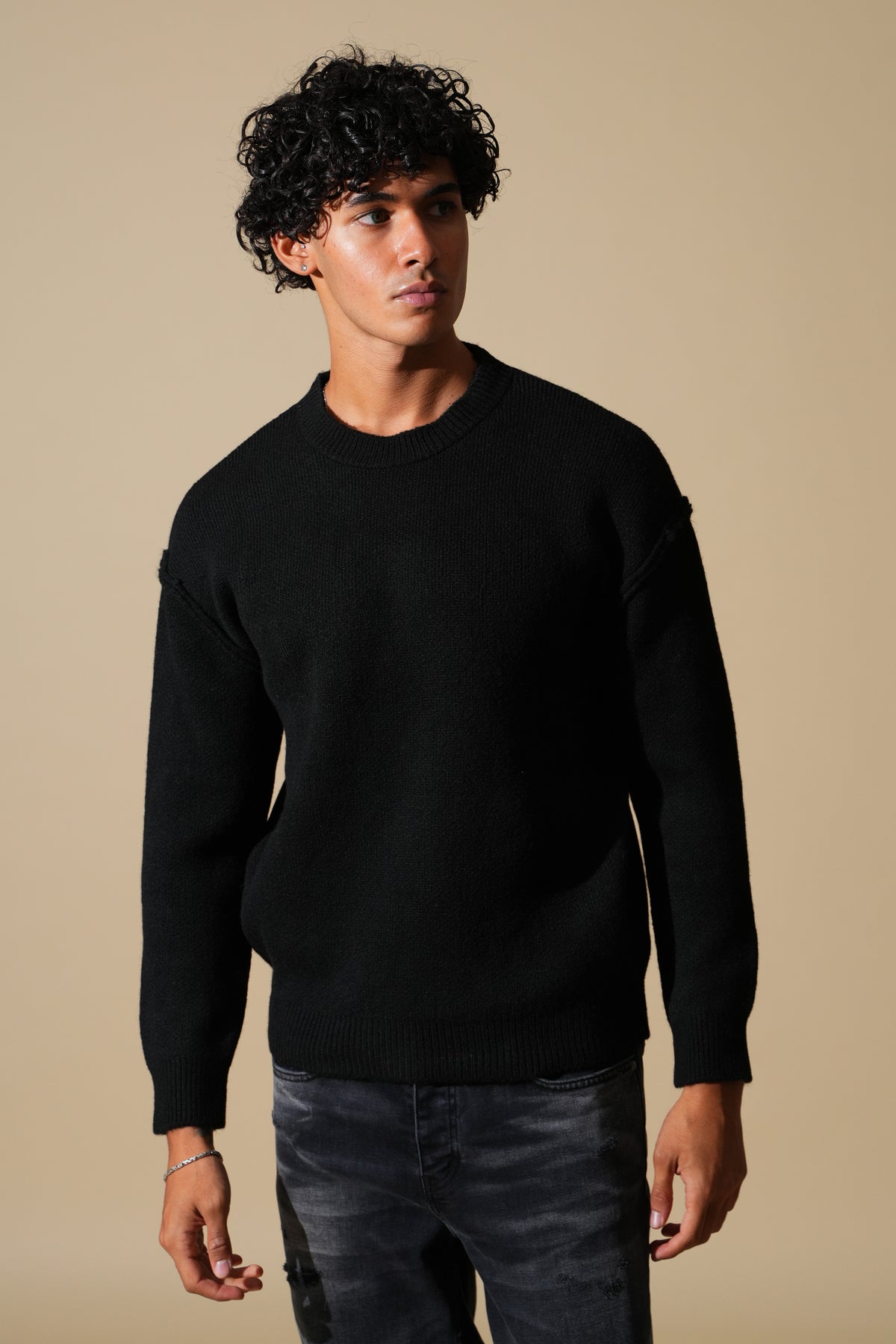 Pullover mit sichtbaren Nähten GL 2711