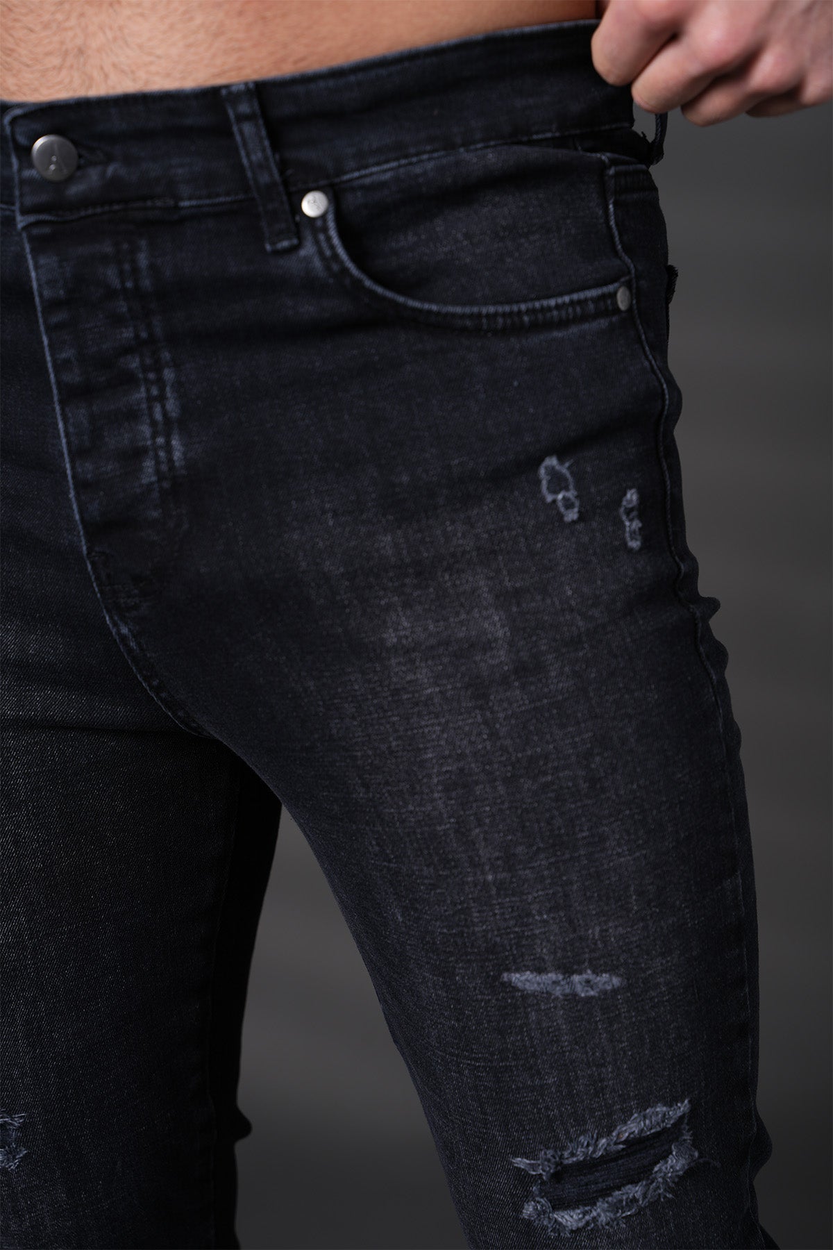 JEAN ZIPPED FIT F0022