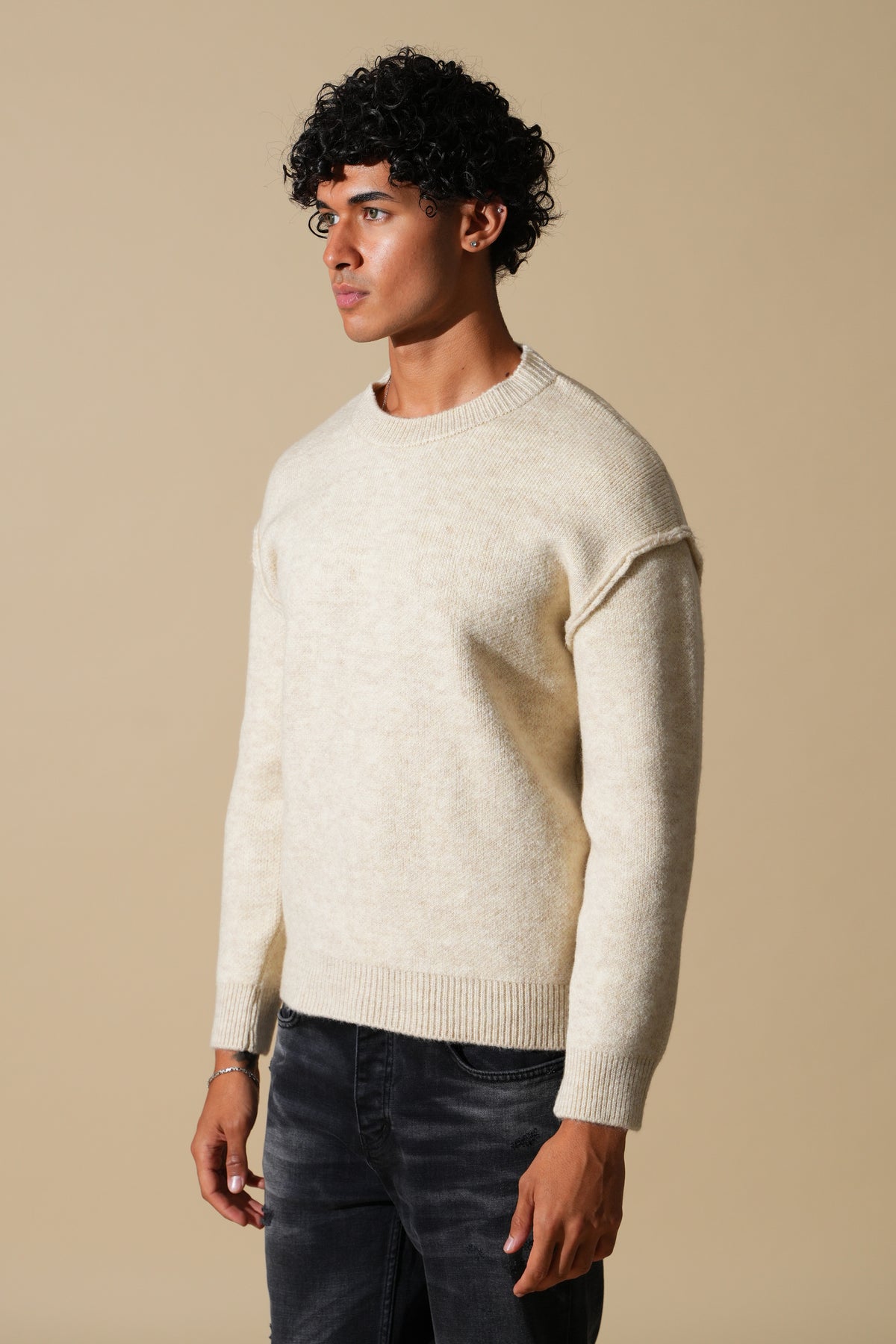 Pullover mit sichtbaren Nähten GL 2711