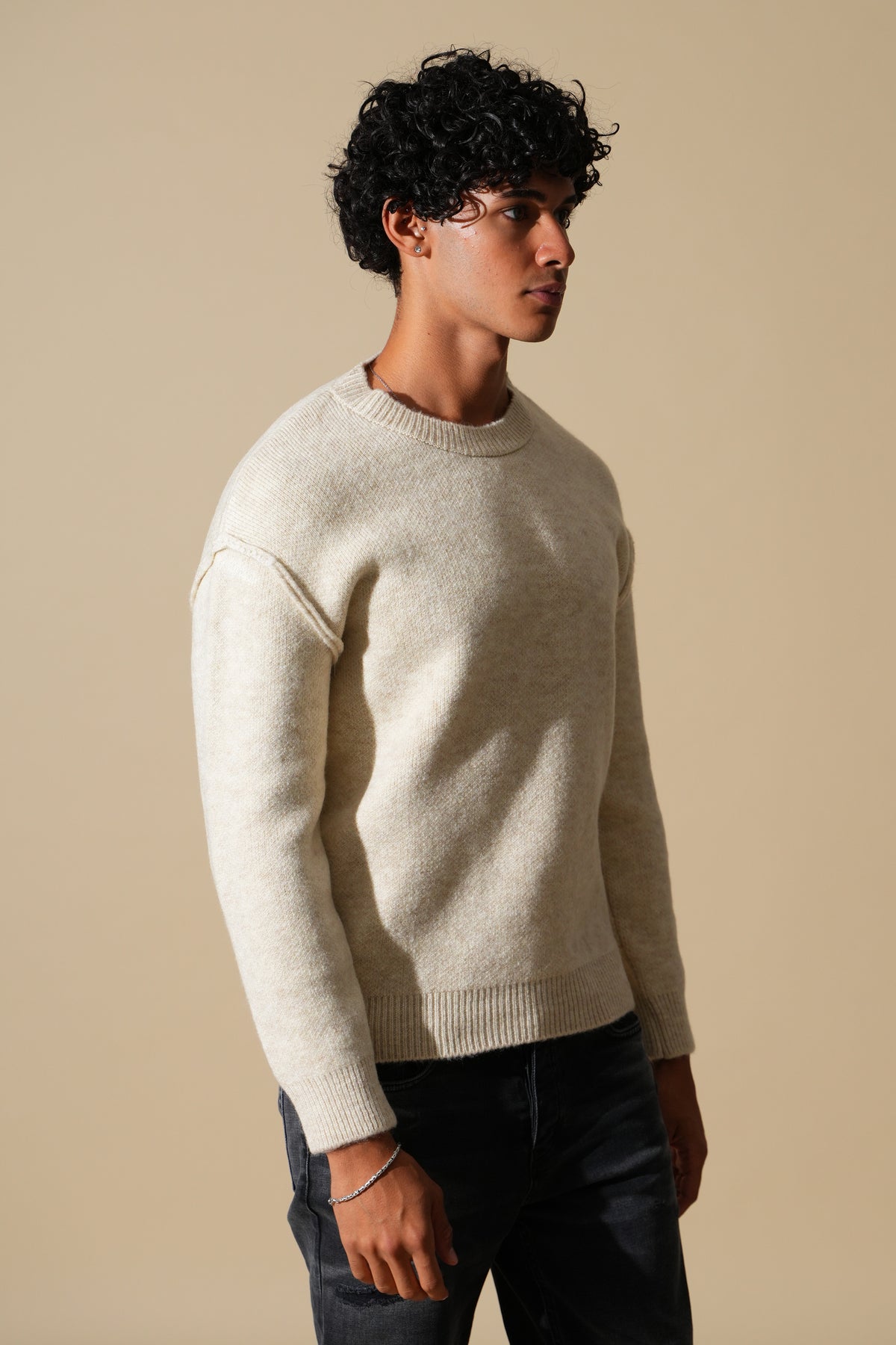 Pullover mit sichtbaren Nähten GL 2711