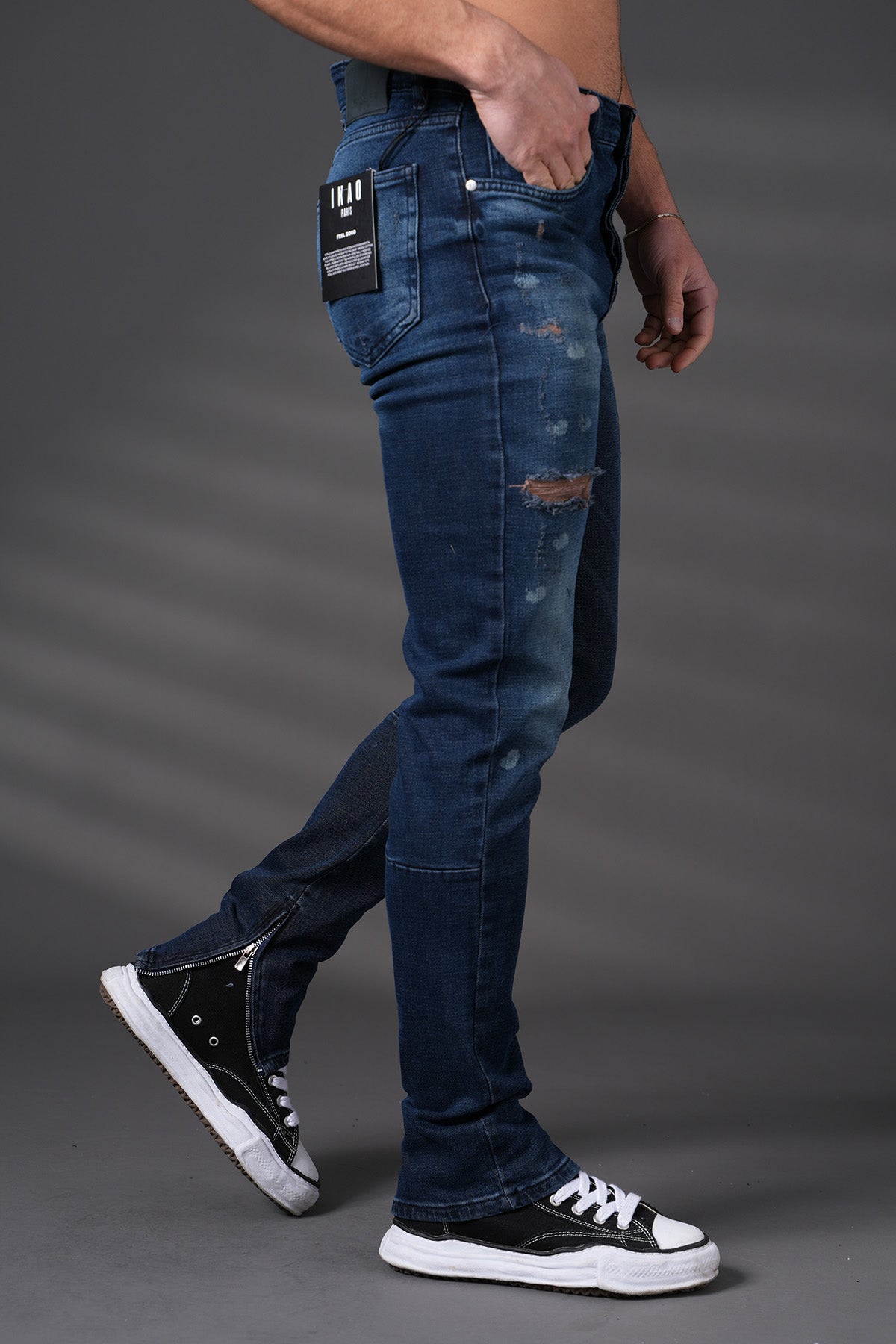 JEAN ZIPPED FIT F0021