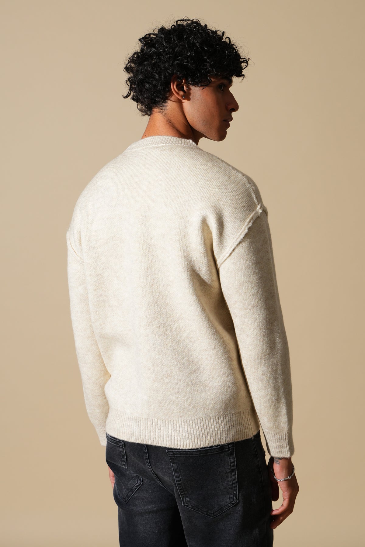 Pullover mit sichtbaren Nähten GL 2711