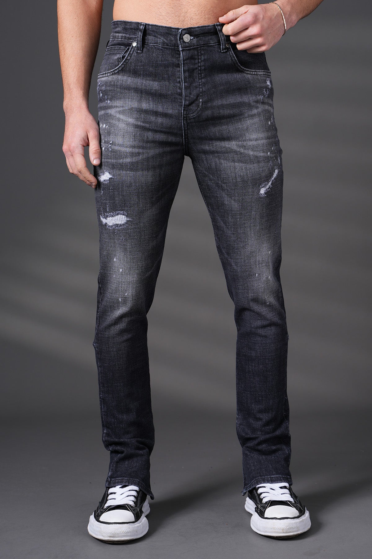 JEAN ZIPPED FIT F0023
