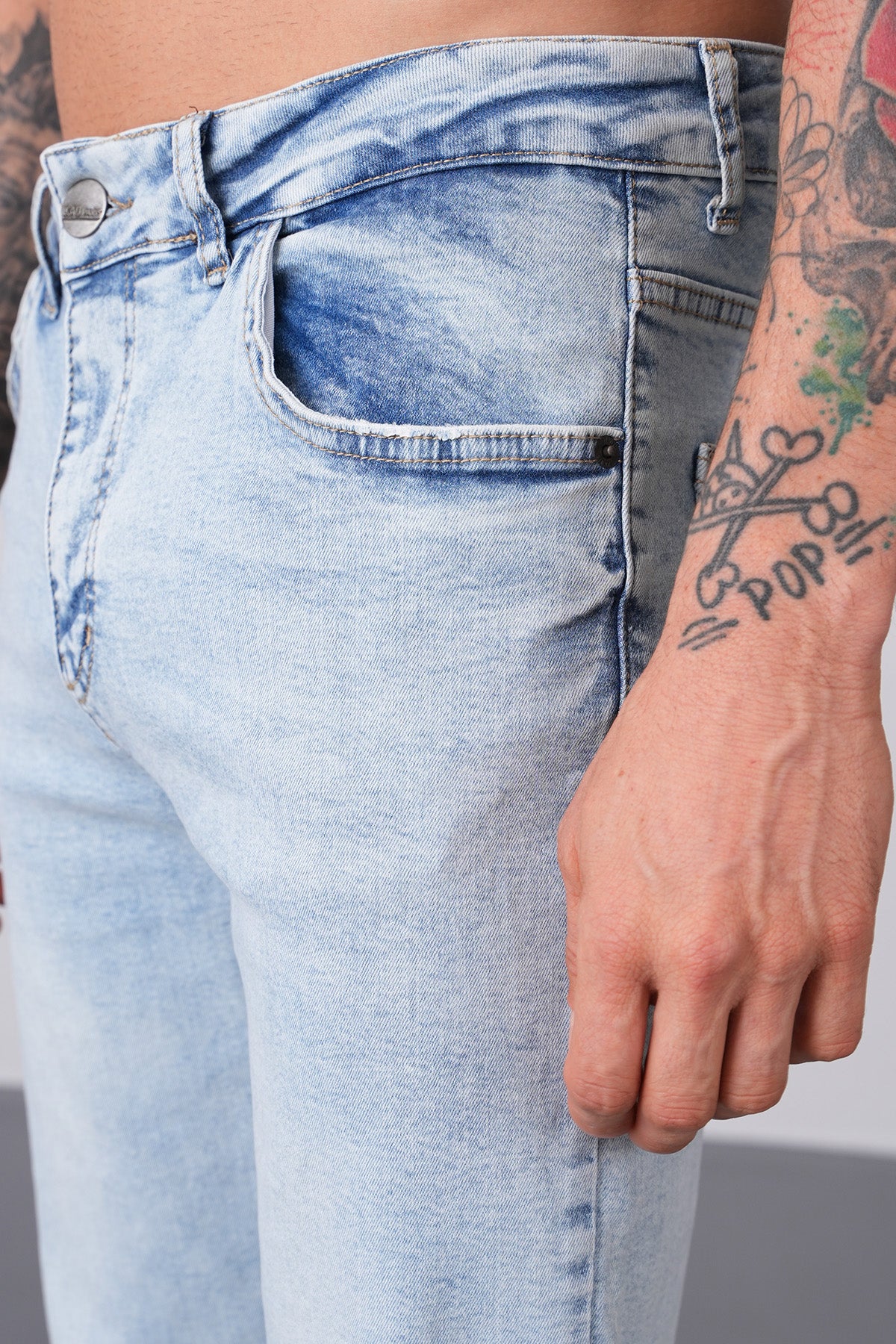 ZIPPED JEAN LL2000271