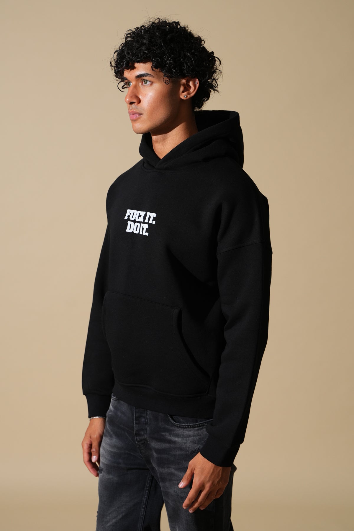 Back-slogan hoodie GL 2752