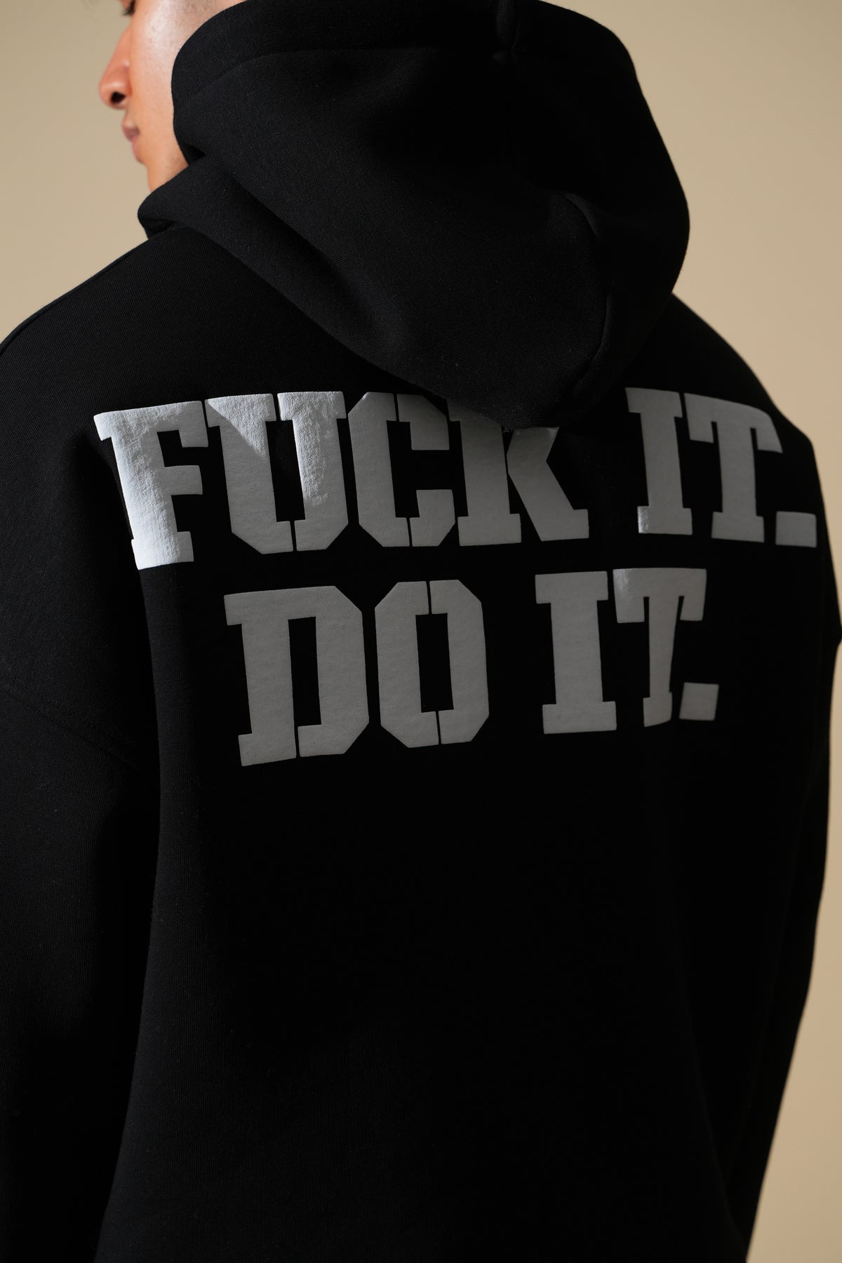 Back-slogan hoodie GL 2752