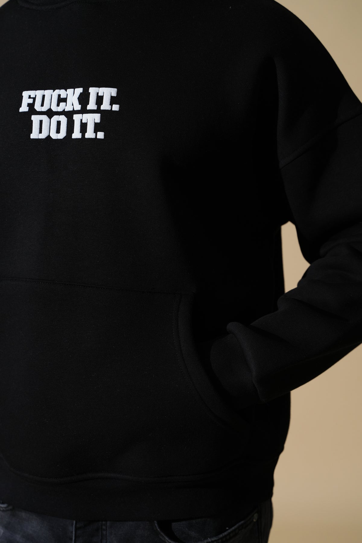 Back-slogan hoodie GL 2752