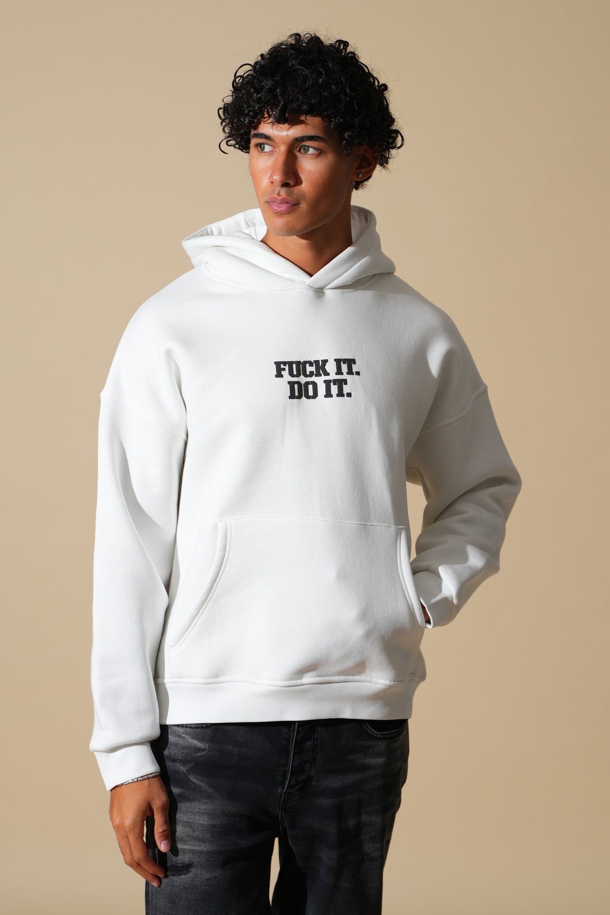 Back-slogan hoodie GL 2752