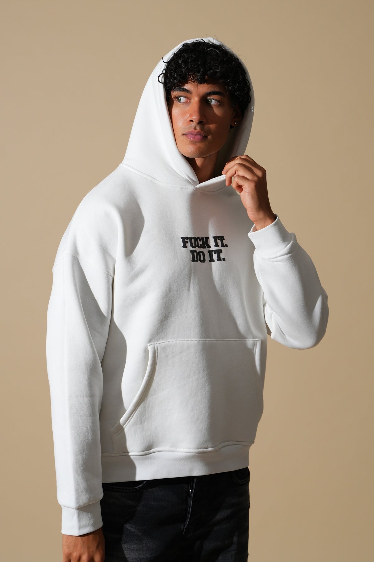Back-slogan hoodie GL 2752