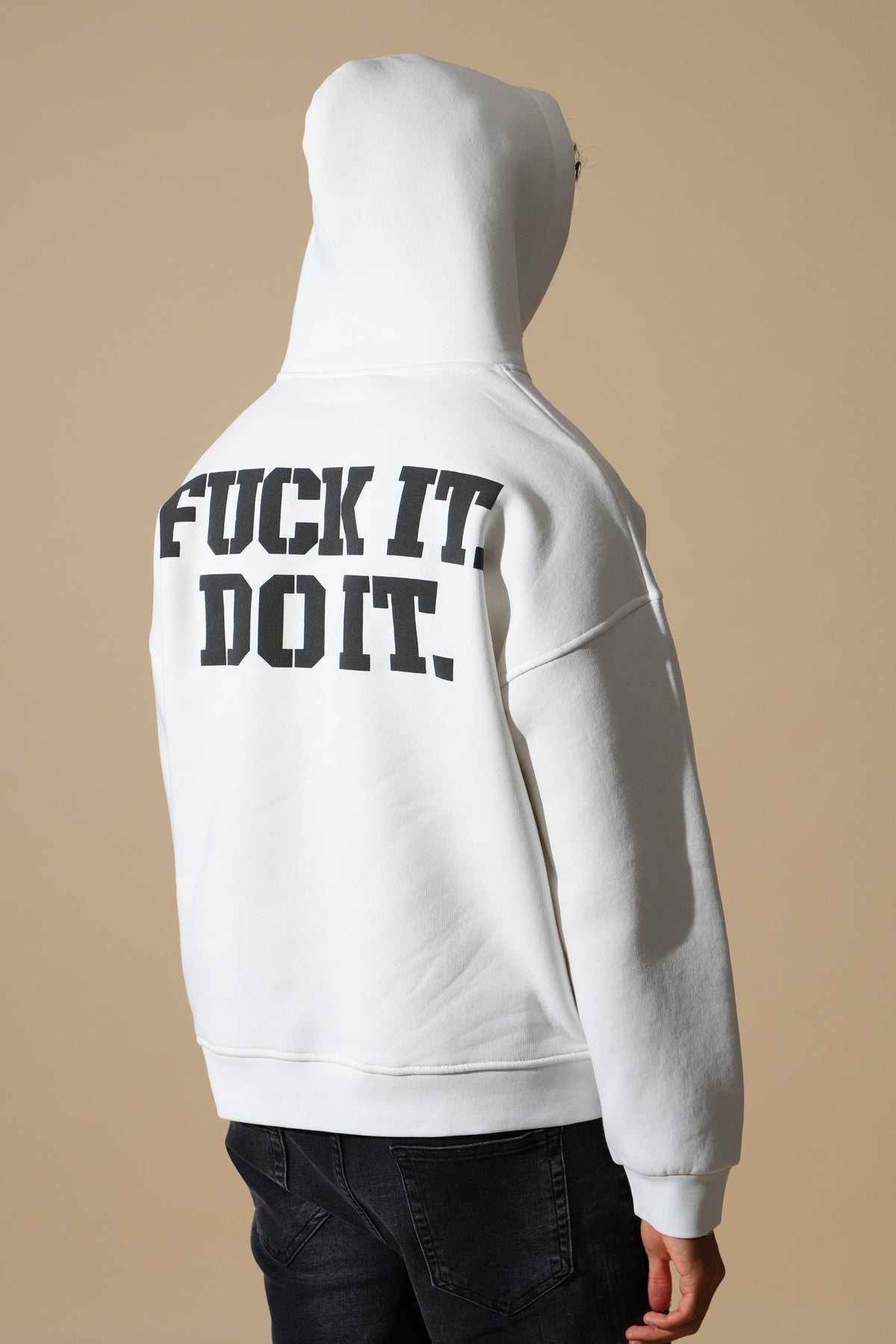 Back-slogan hoodie GL 2752