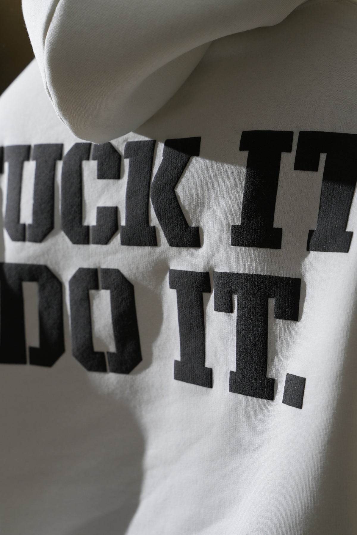 Back-slogan hoodie GL 2752