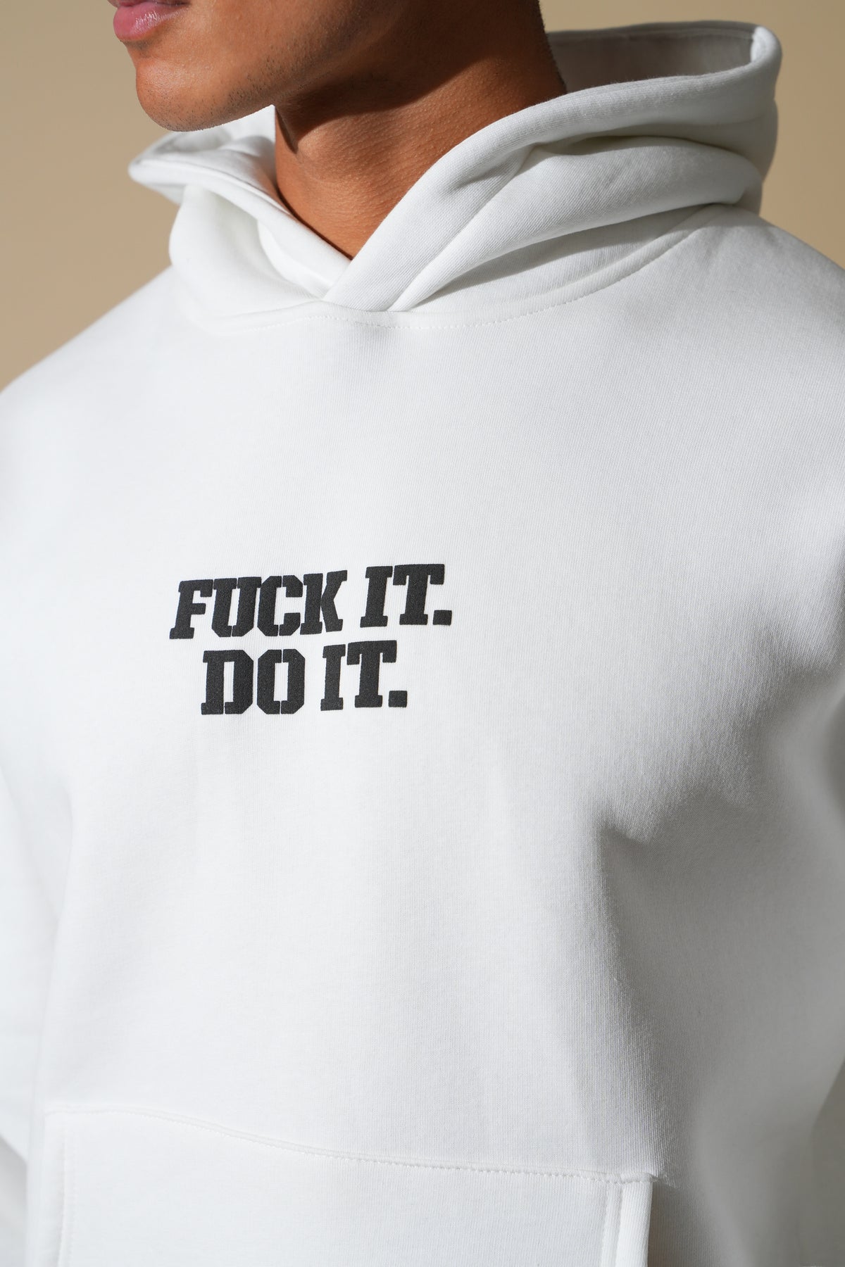 Back-slogan hoodie GL 2752