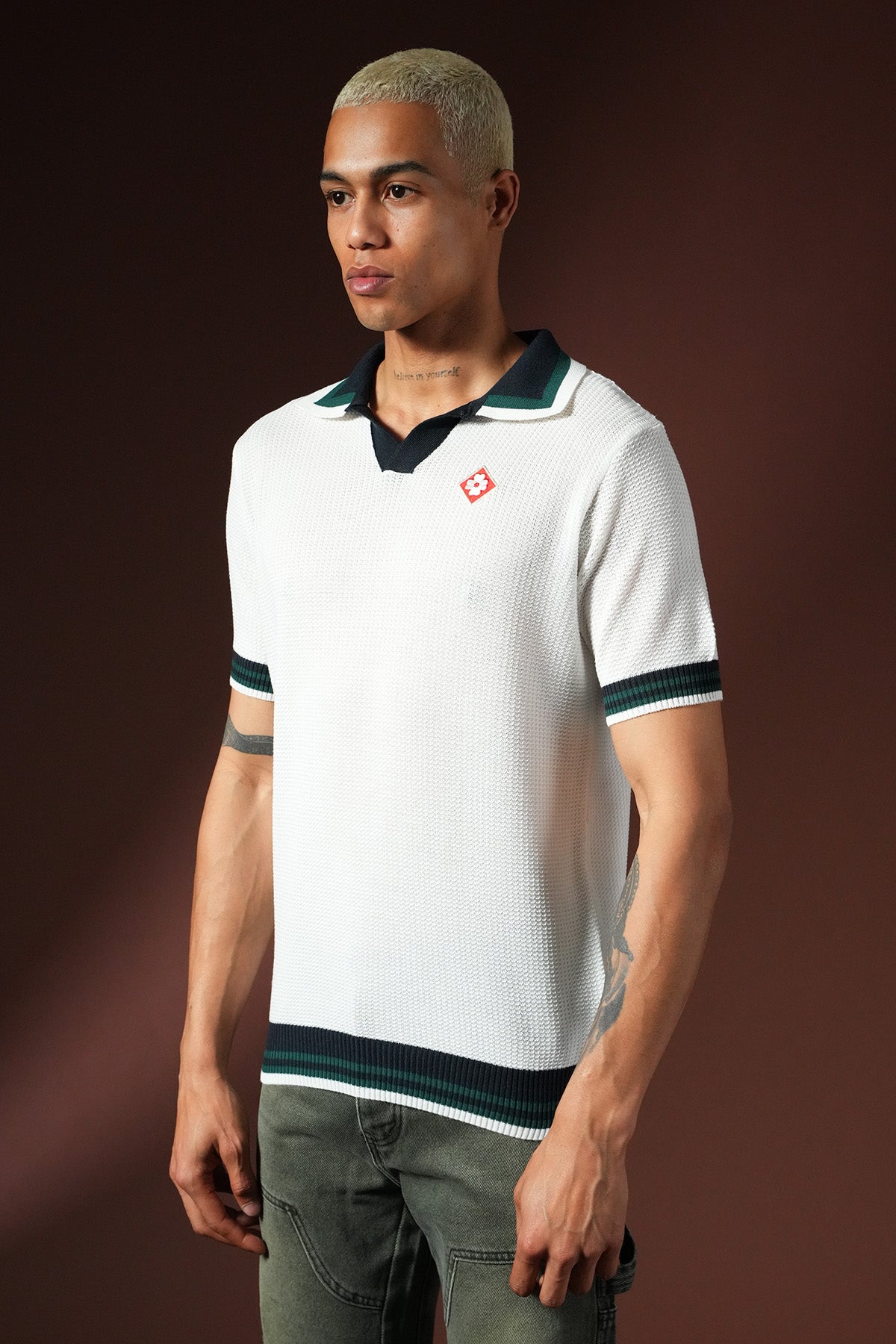 Strickpolo-T-Shirt LL061053