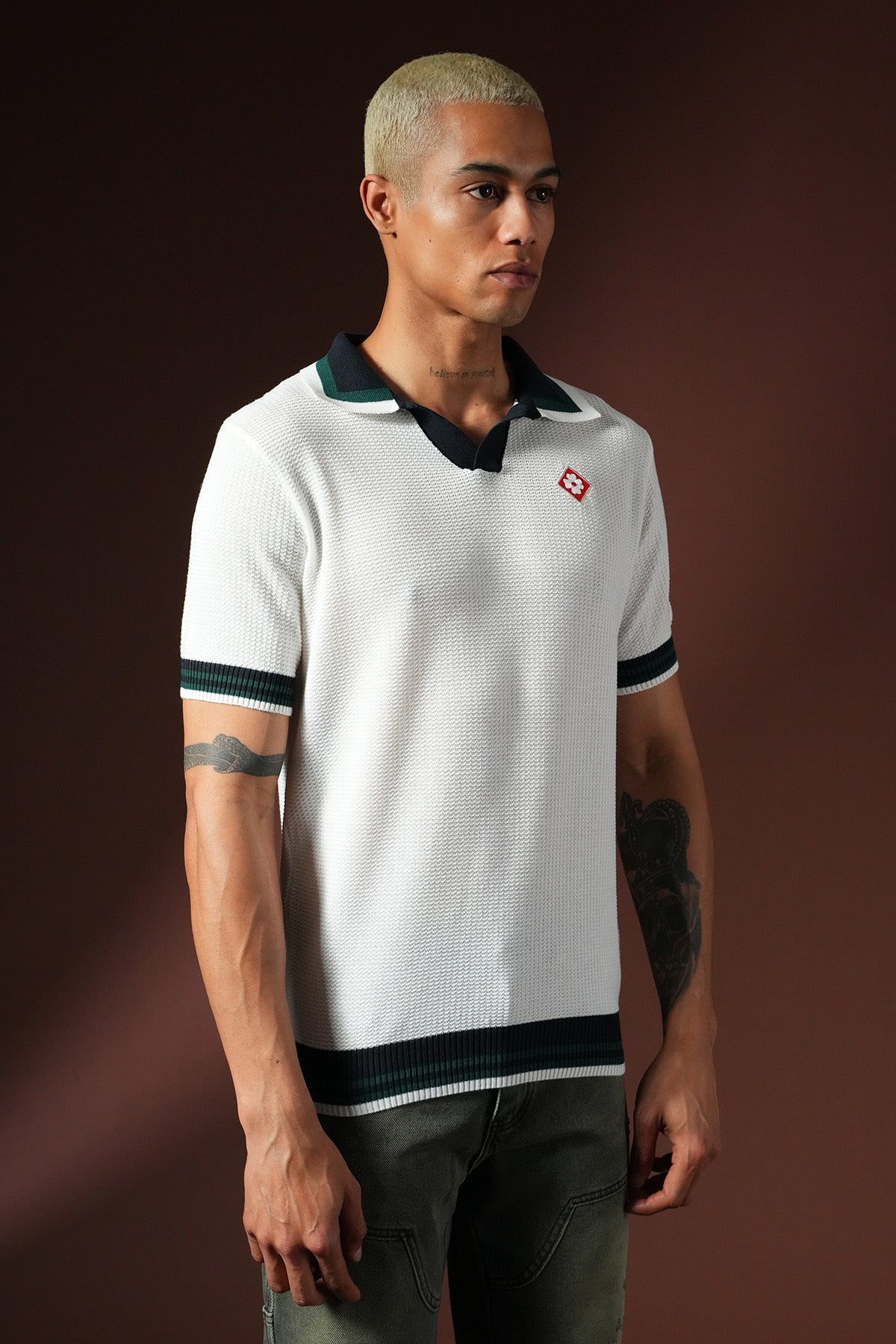Strickpolo-T-Shirt LL061053