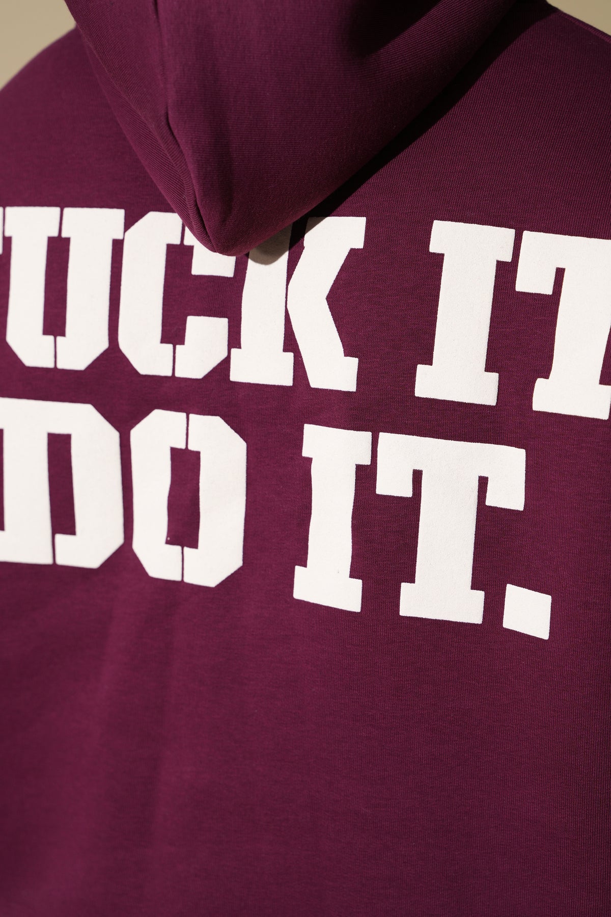 Back-slogan hoodie GL 2752