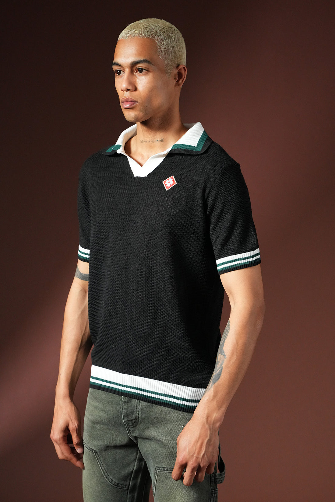 Strickpolo-T-Shirt LL061053