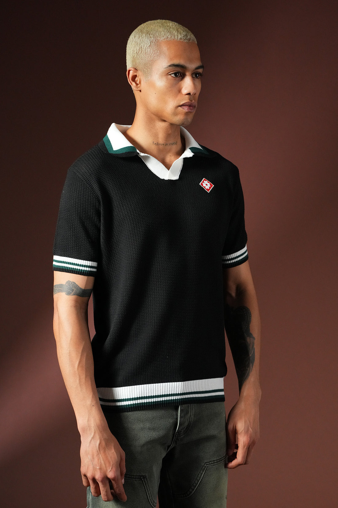 Strickpolo-T-Shirt LL061053