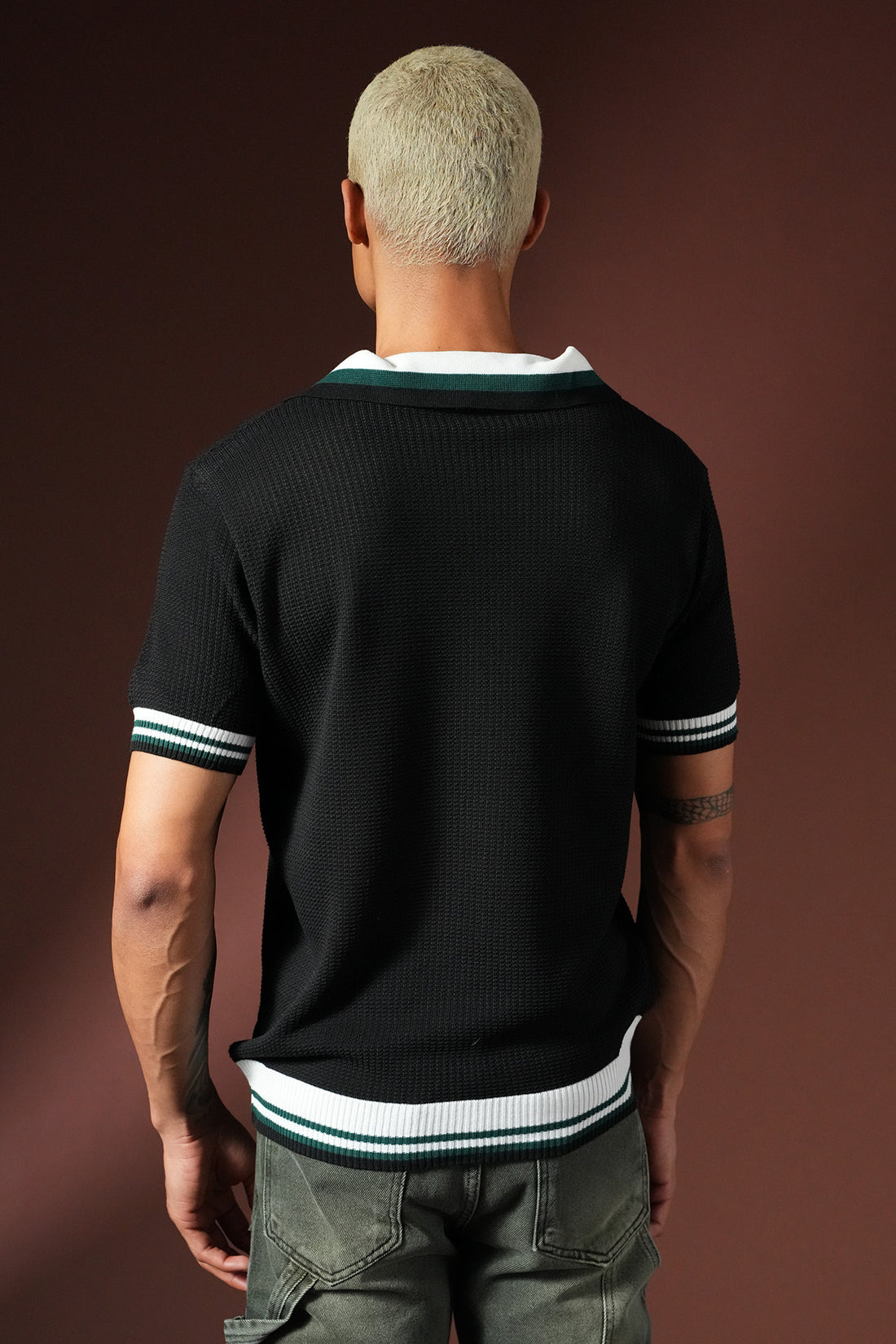 Strickpolo-T-Shirt LL061053