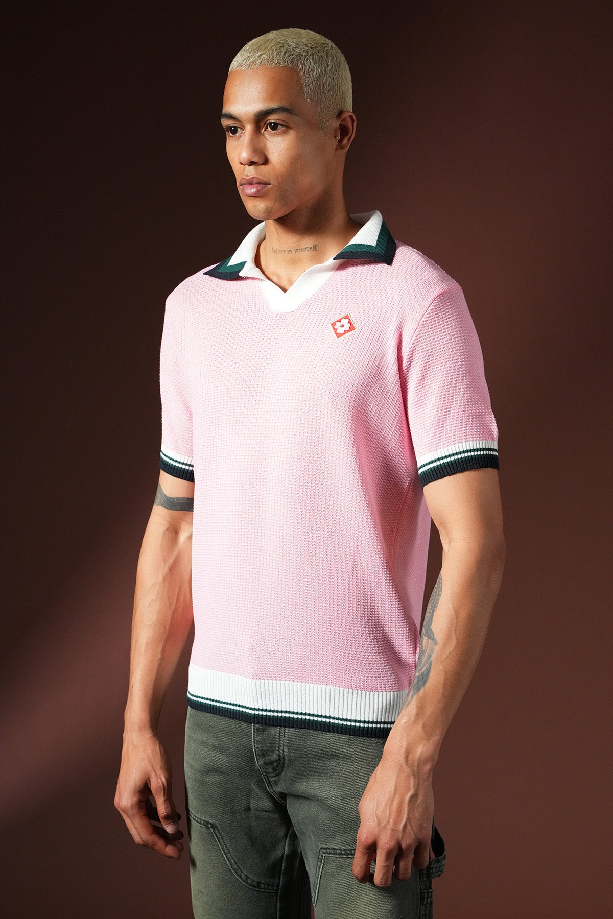 Strickpolo-T-Shirt LL061053