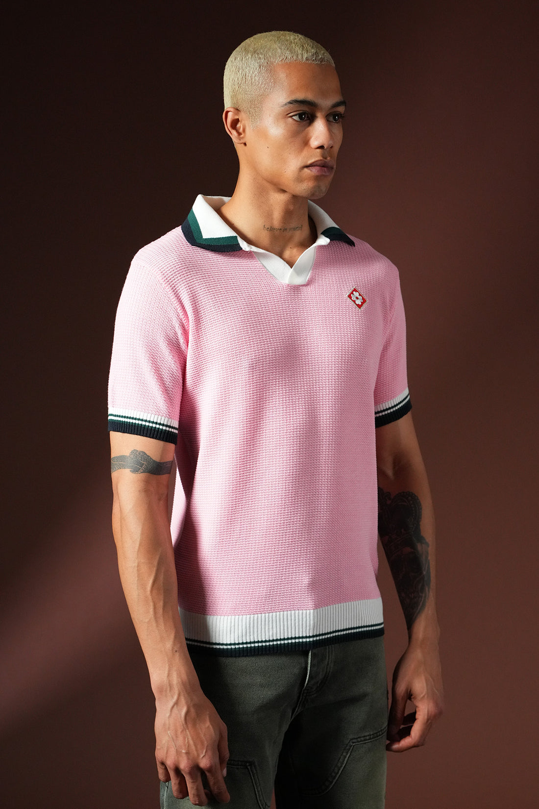 Strickpolo-T-Shirt LL061053