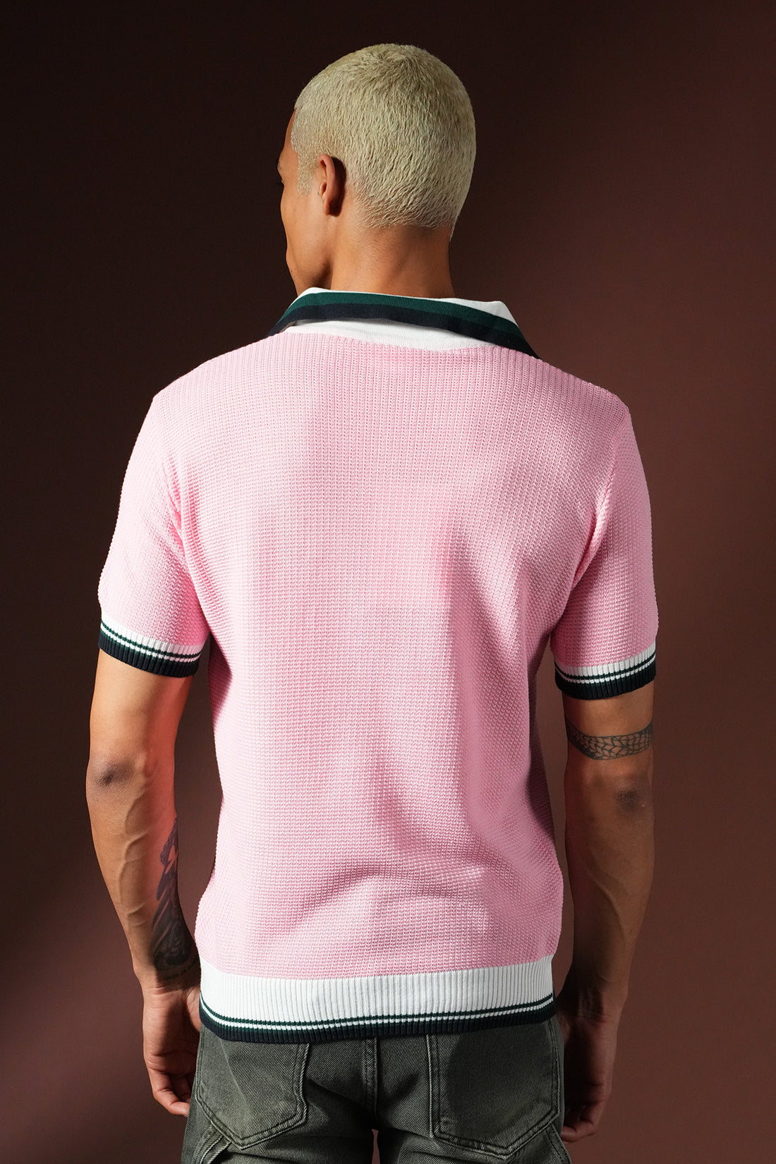 Strickpolo-T-Shirt LL061053