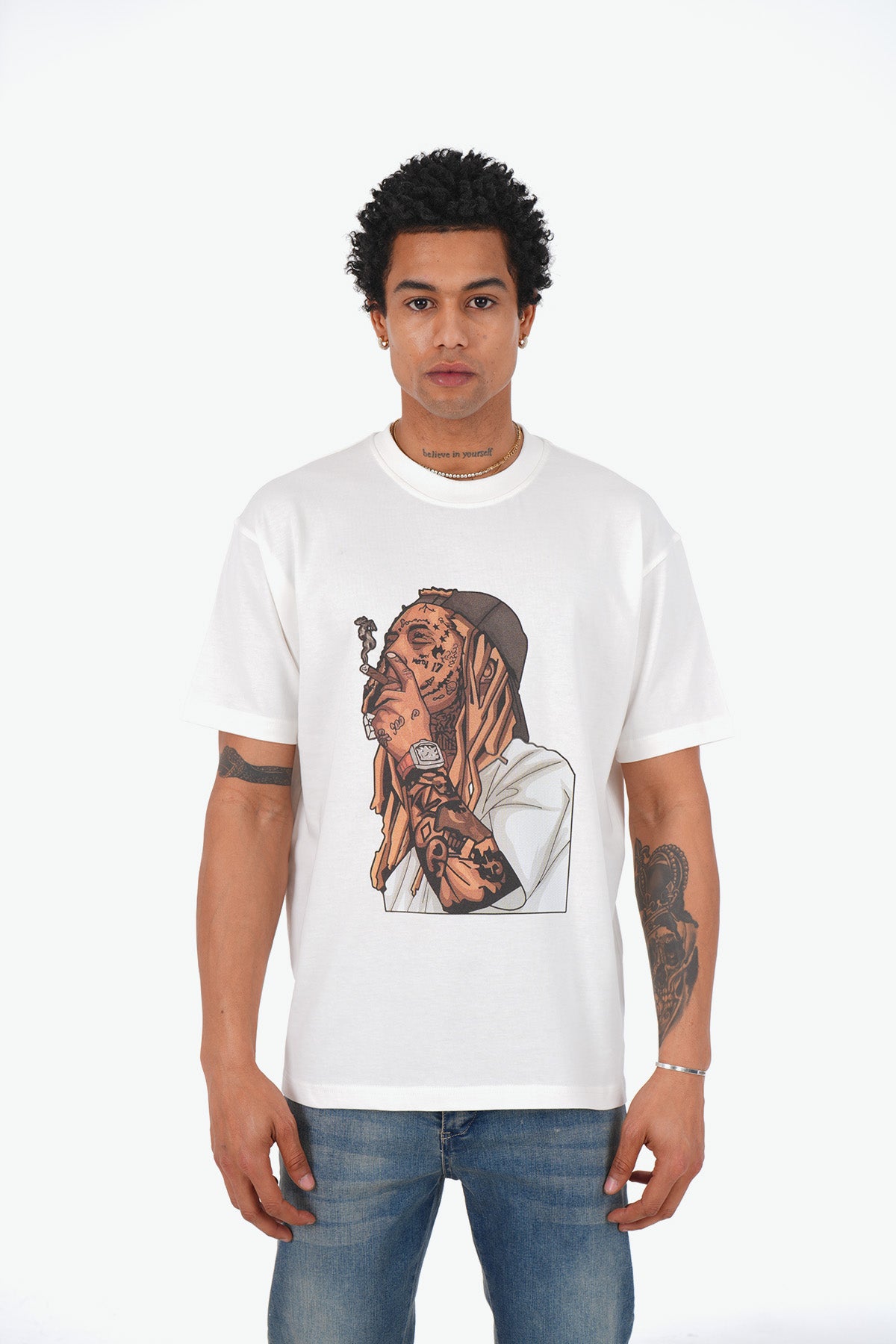 T-SHIRT LL1020 - WHITE