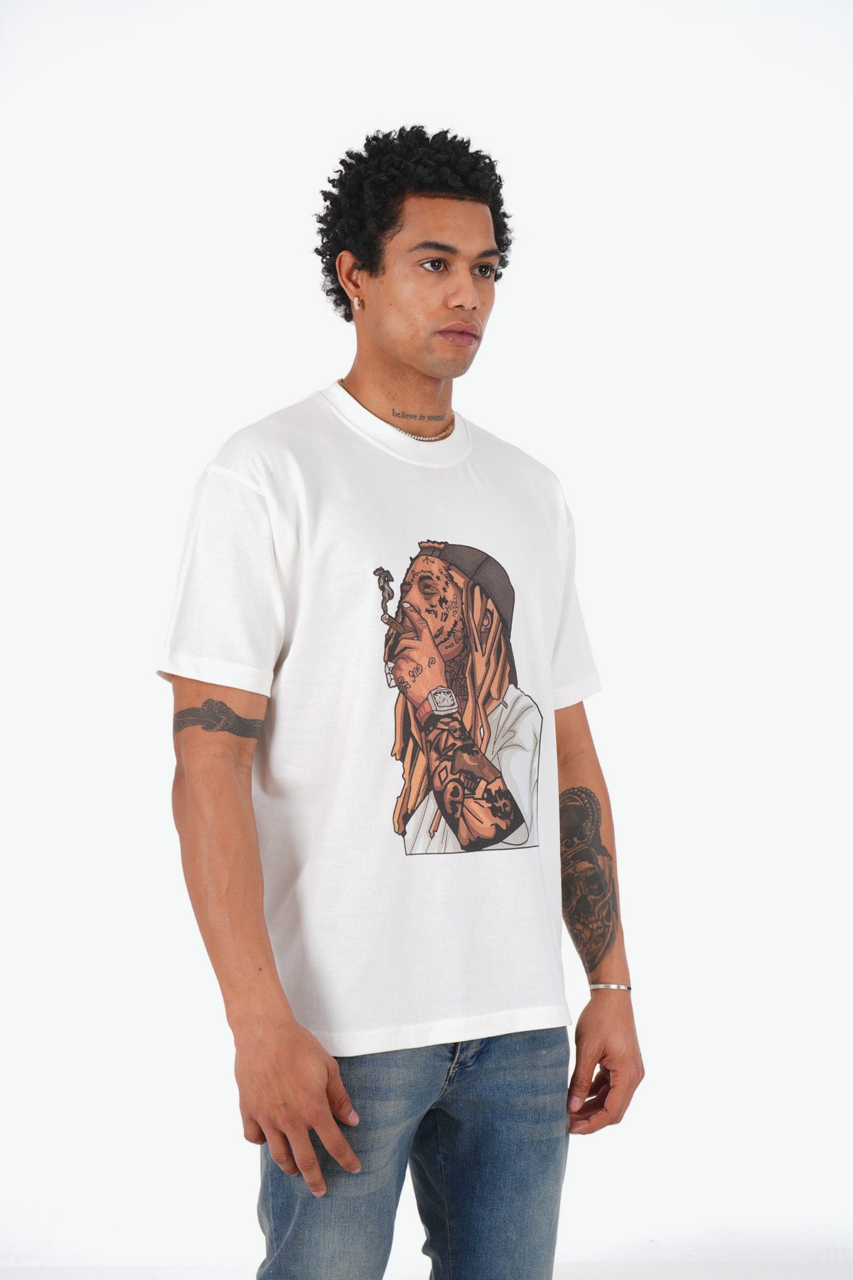 T-SHIRT LL1020 - WHITE