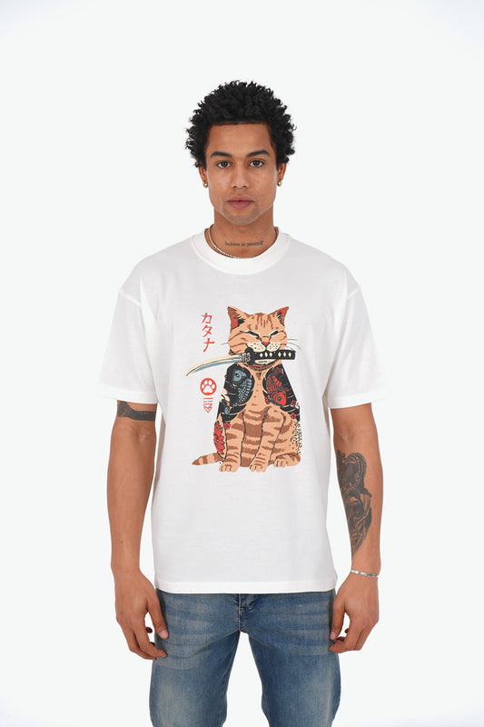 TEE SHIRT LL1077 - WHITE